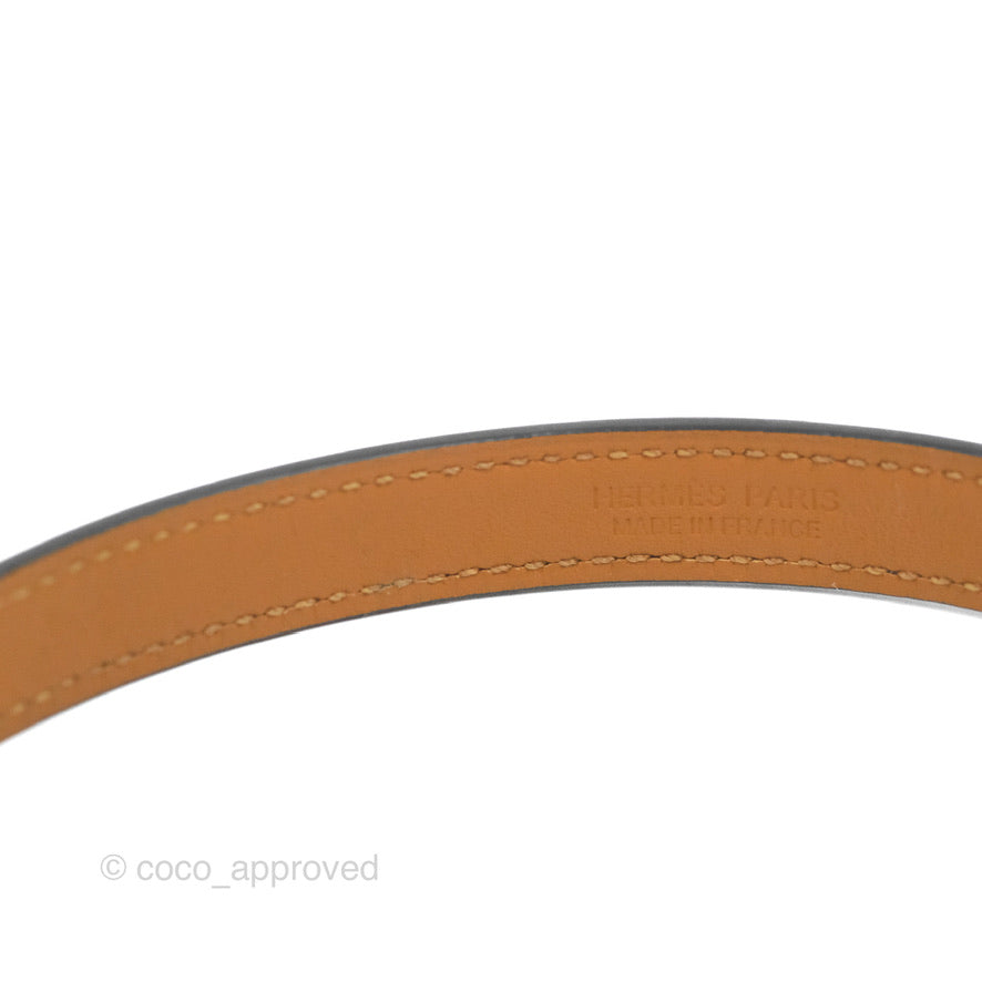 Hermès Rivale Double Tour Bracelet Black Box Leather Gold Hardware