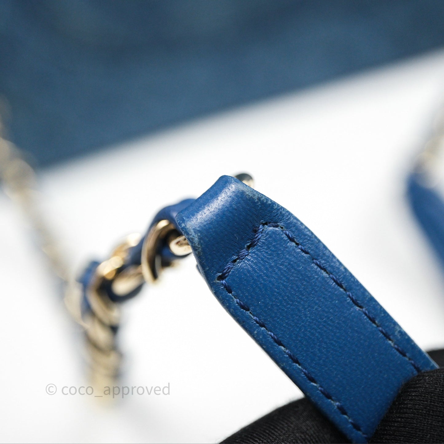 Chanel Small Trendy CC Denim Gold Hardware