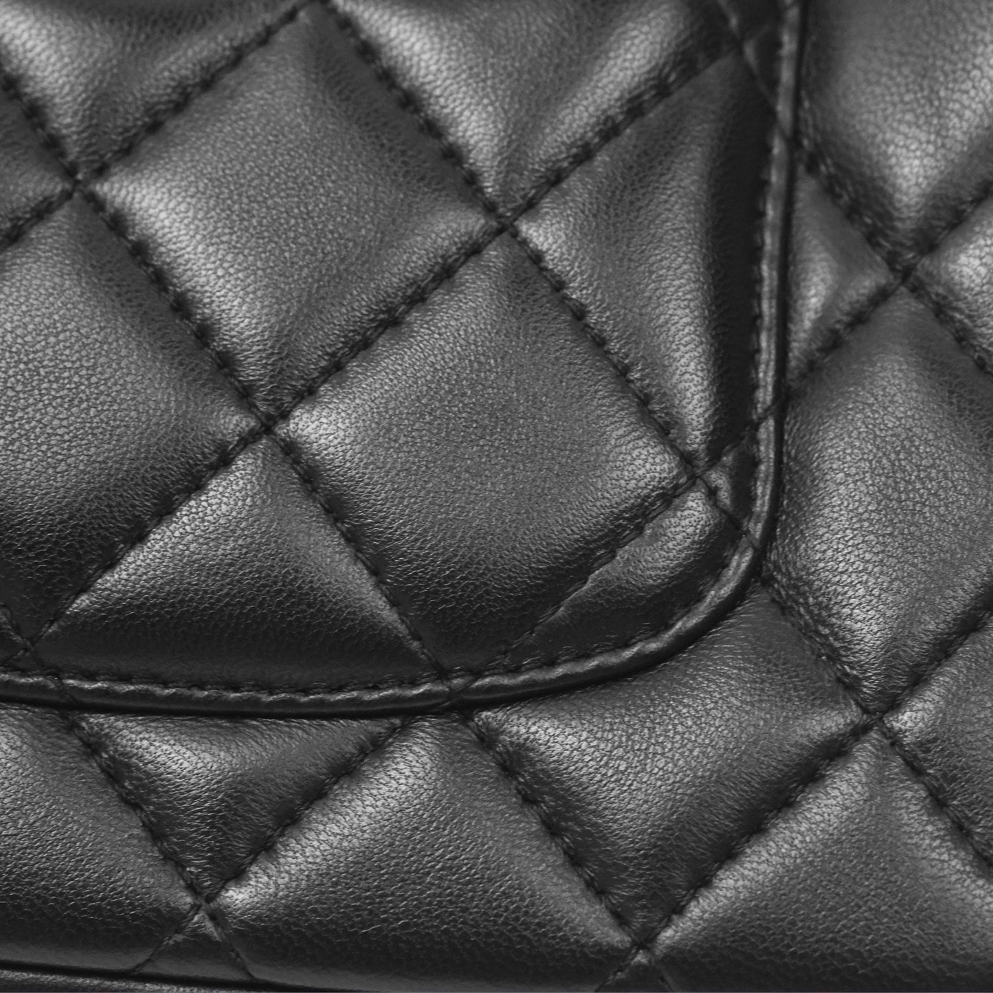 Chanel Small My Precious Flap Black Lambskin Gold Hardware
