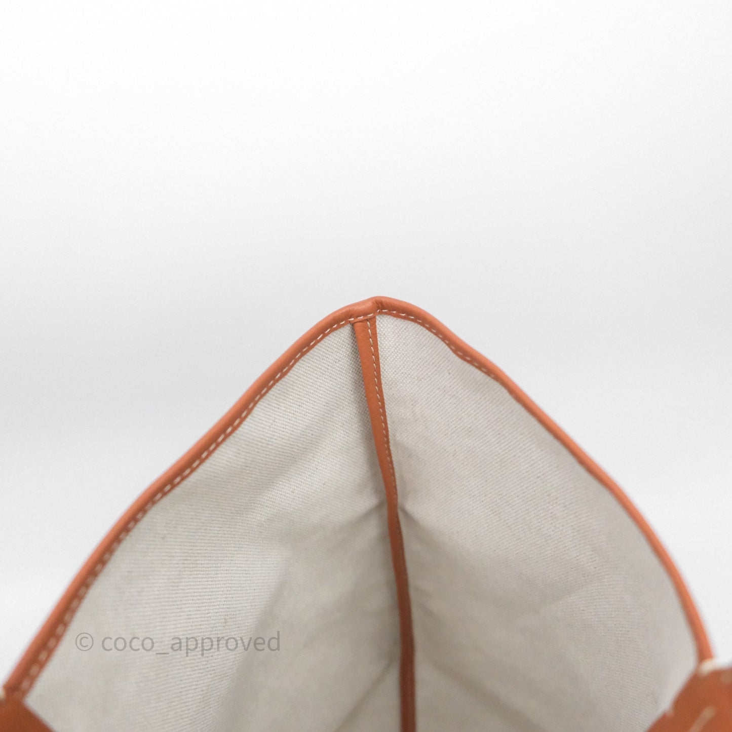 Goyard St Louis Tote PM Tan Black
