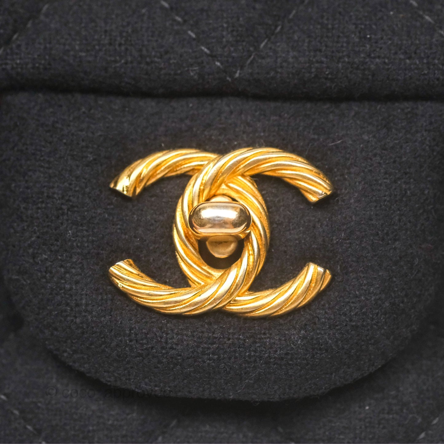 Chanel Paris-Hamburg Charms Mini Rectangular Flap Black 18C