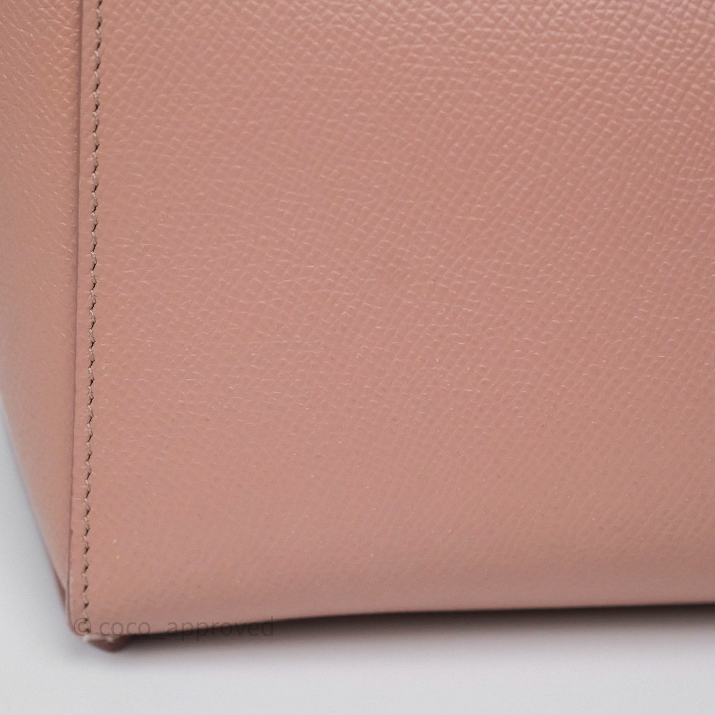 Celine Nano Belt Bag Vintage Pink Grained Calfskin Gold Hardware