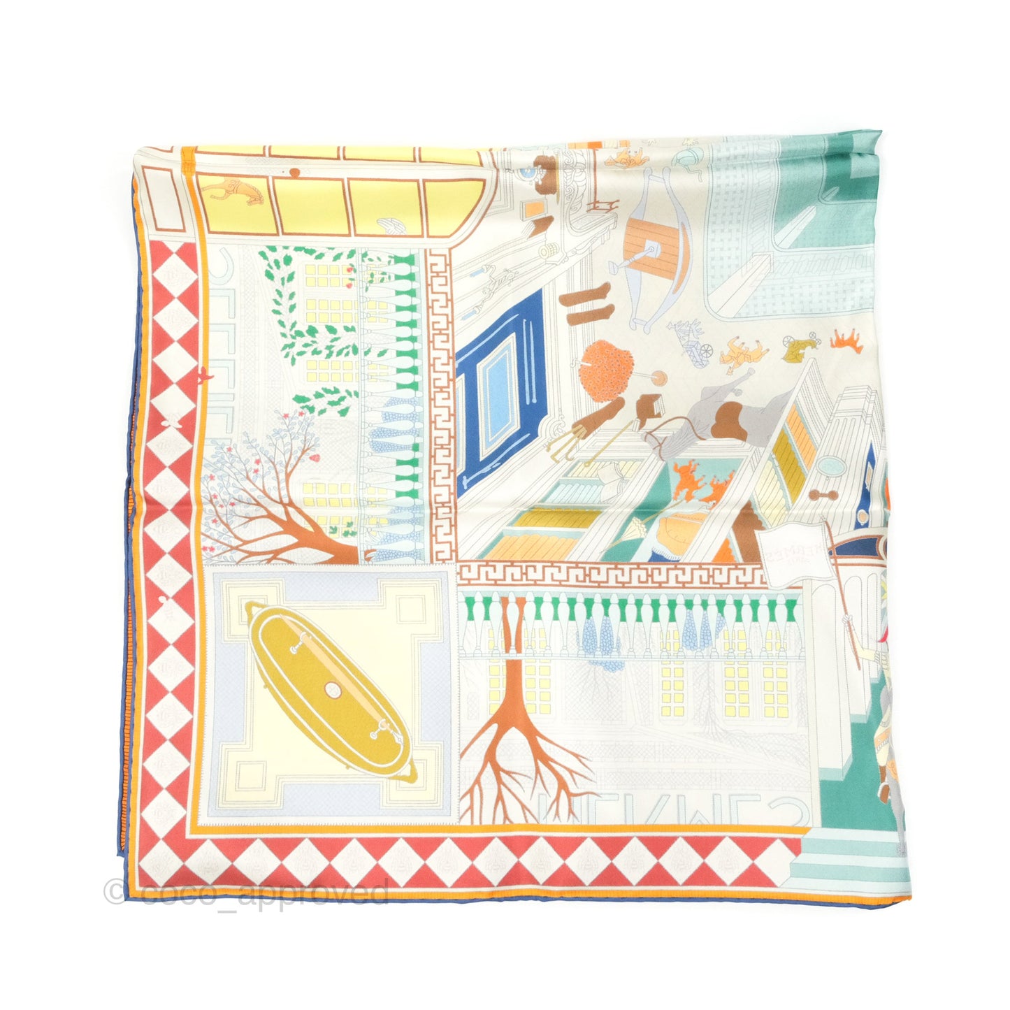 Hermès Objets de Curiosite Scarf 90