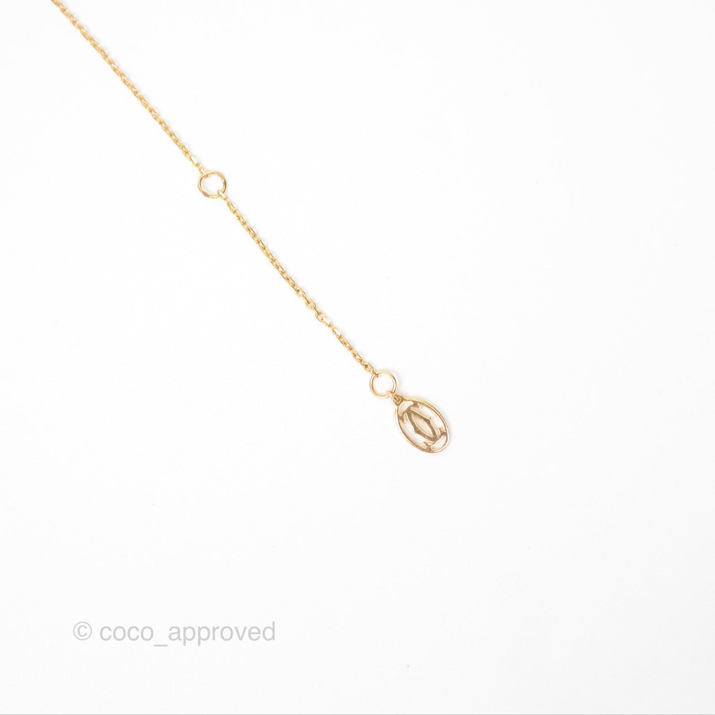 Cartier d'Amour Necklace XS Diamond Rose Gold