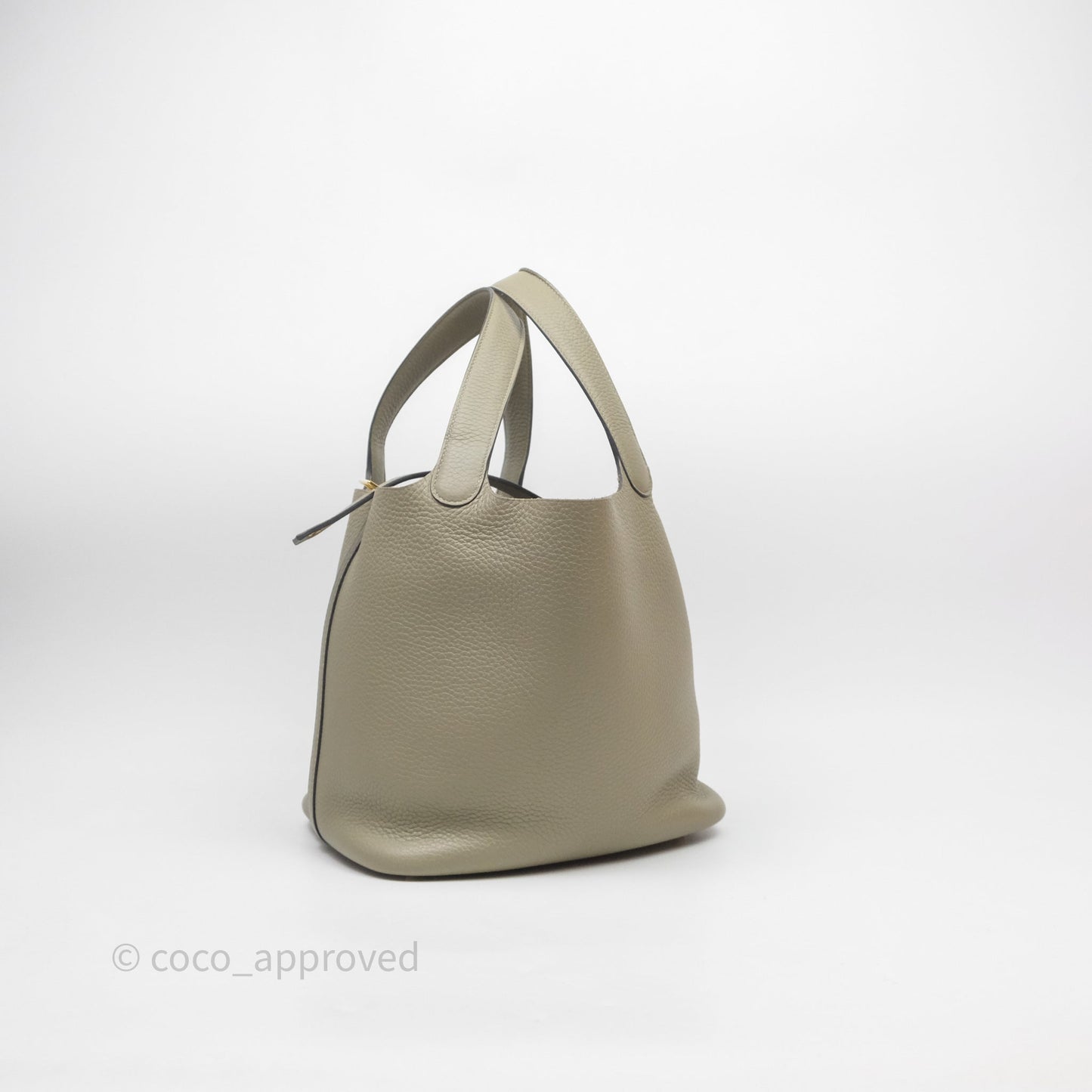 Hermès Picotin 22 Lock Sauge Gold Hardware