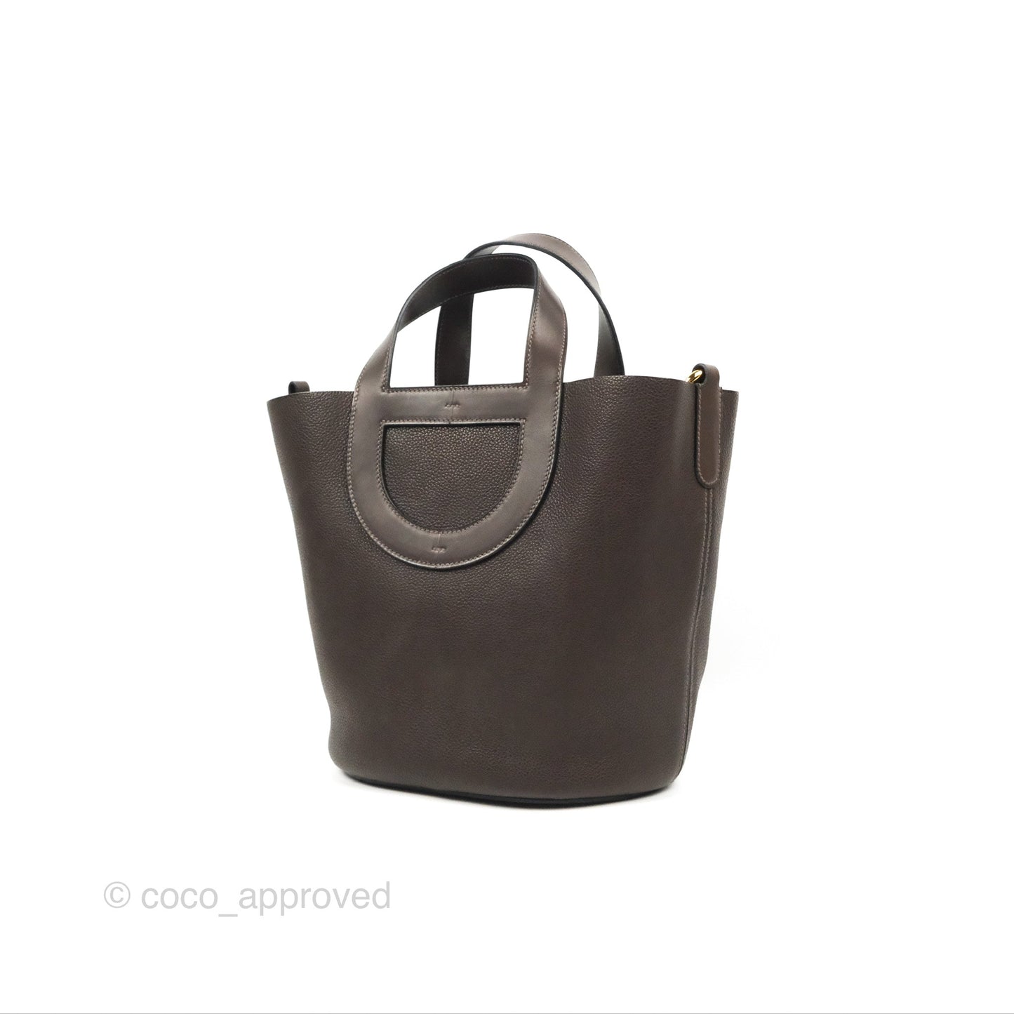 Hermes In-The-Loop 23 Ebene Barenia Faubourg Gold Hardware