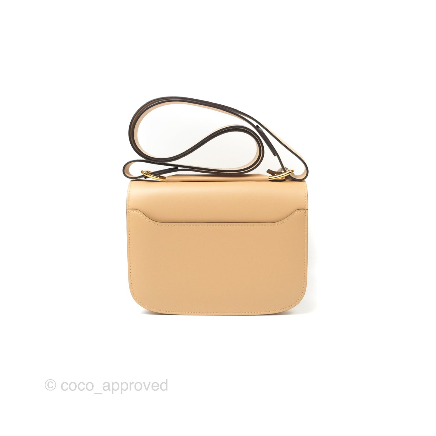Delvaux Lingot Bag Latte Olen Calfskin