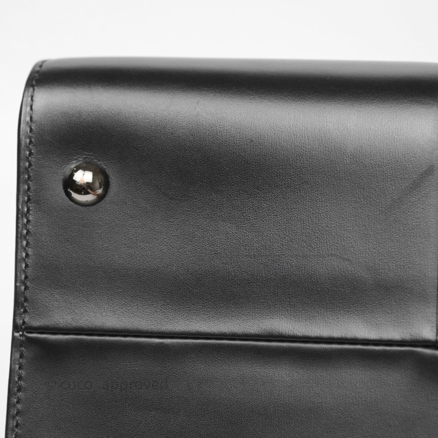 Delvaux Brillant L'Humour MM Black Calfskin