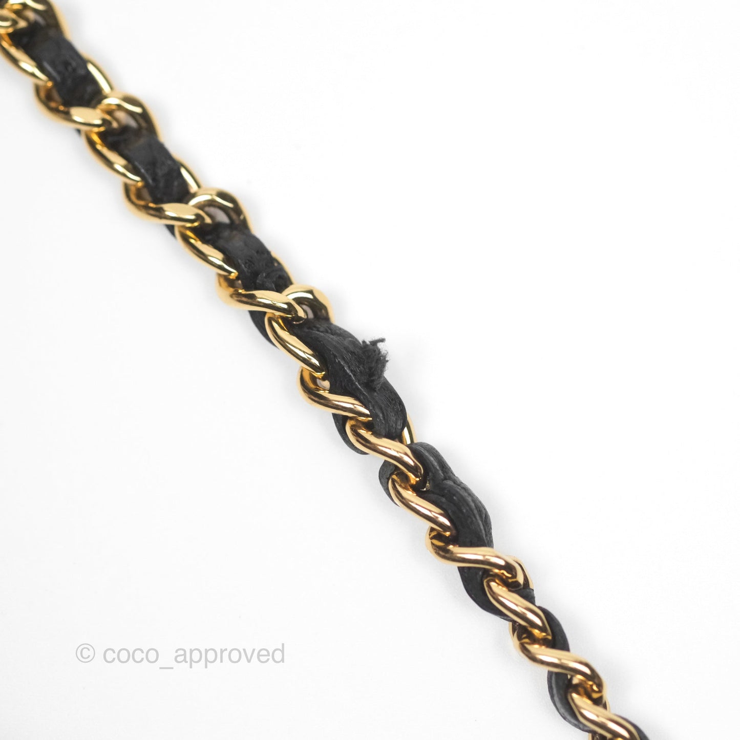 Chanel Classic Wallet On Chain WOC Quilted Black Caviar Gold Hardware