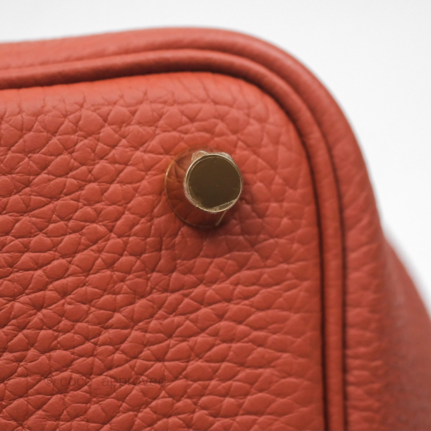 Hermès Picotin Lock 18 Cuivre 6C Clemence Gold Hardware