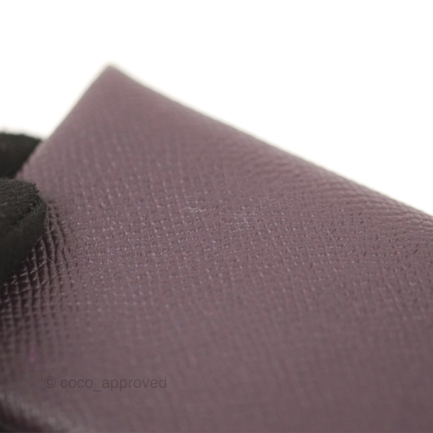Hermès Calvi Card Holder Rouge Sellier Epsom