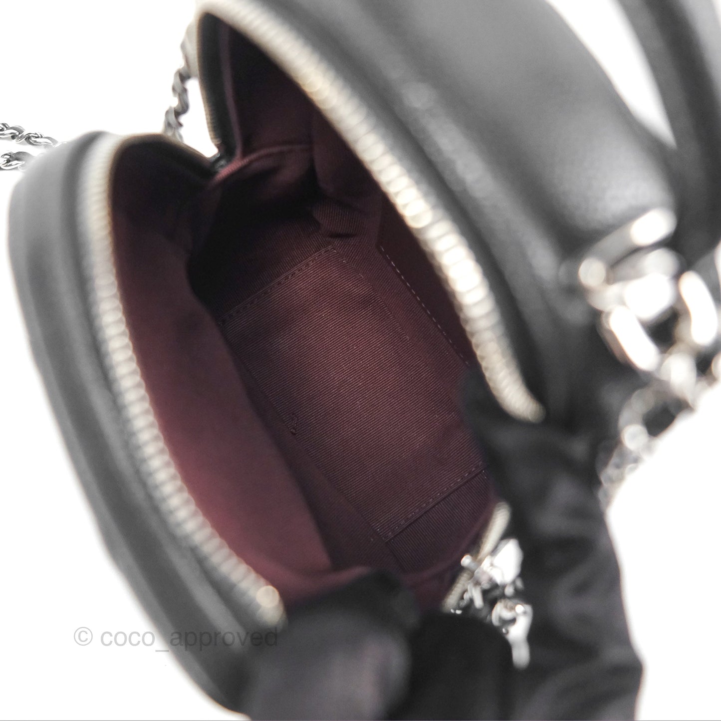 Chanel Classic Mini Backpack Black Caviar Silver Hardware