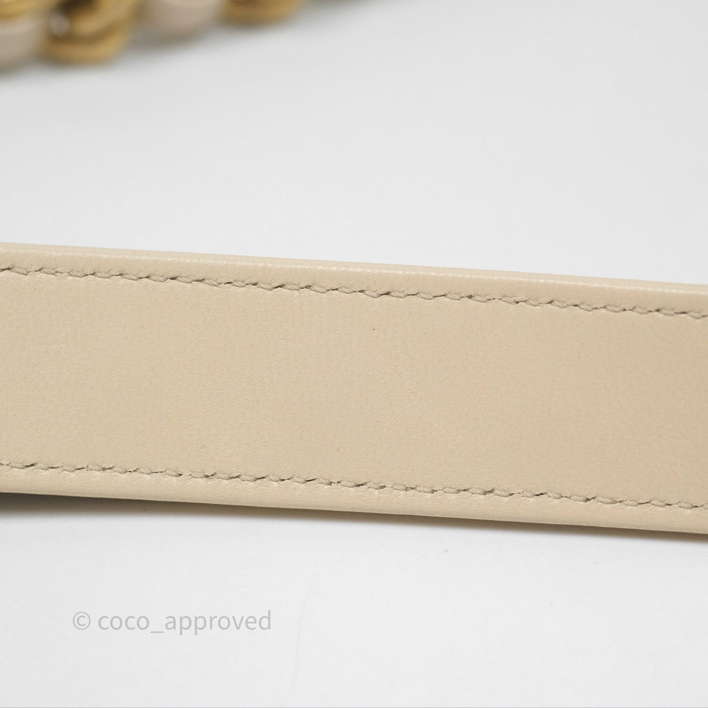 Chanel 19 Small Beige Mixed Hardware