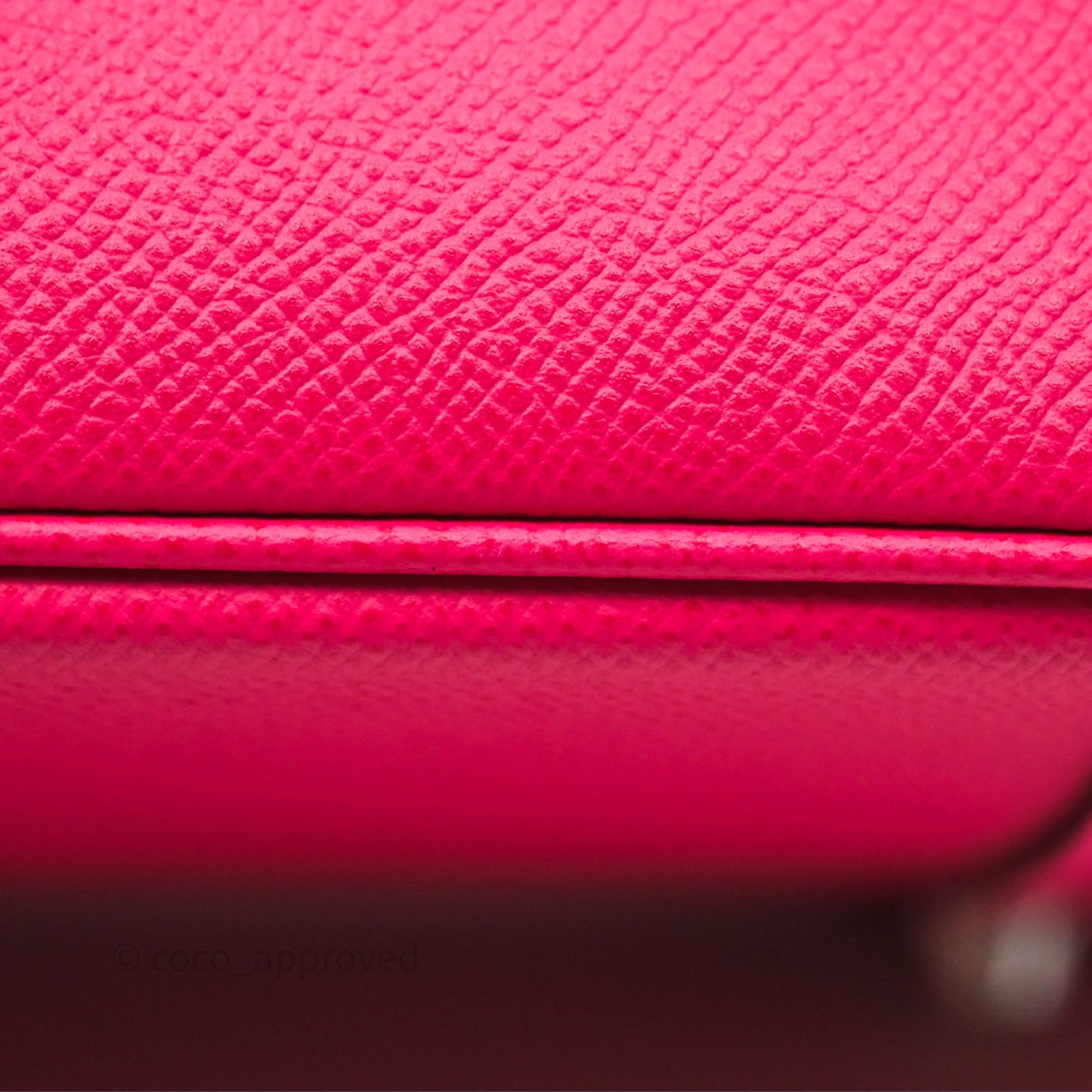 Hermès Birkin 30 Framboise 90 Epsom Palladium Hardware