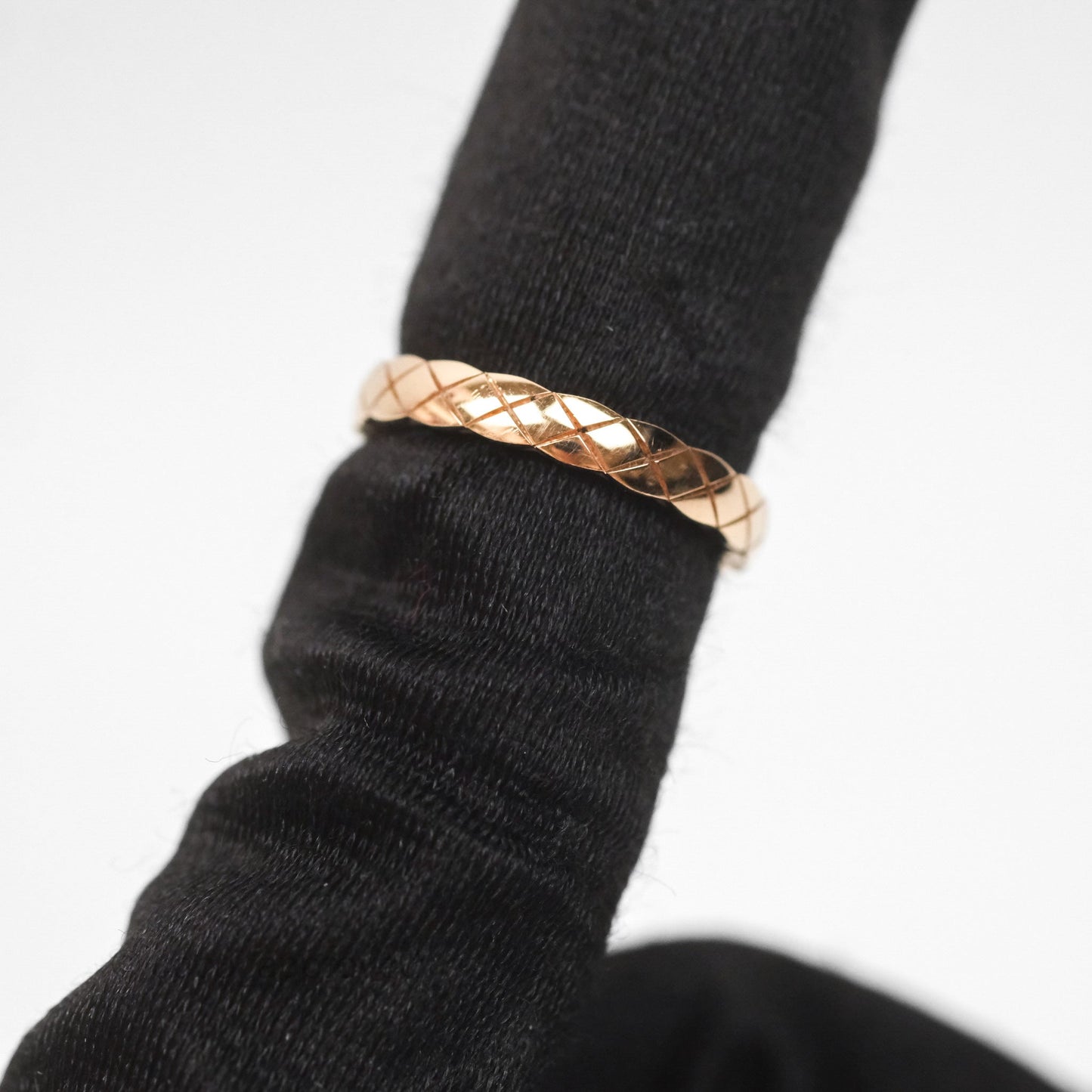 Chanel Coco Crush Ring 18K Beige Gold Size 52