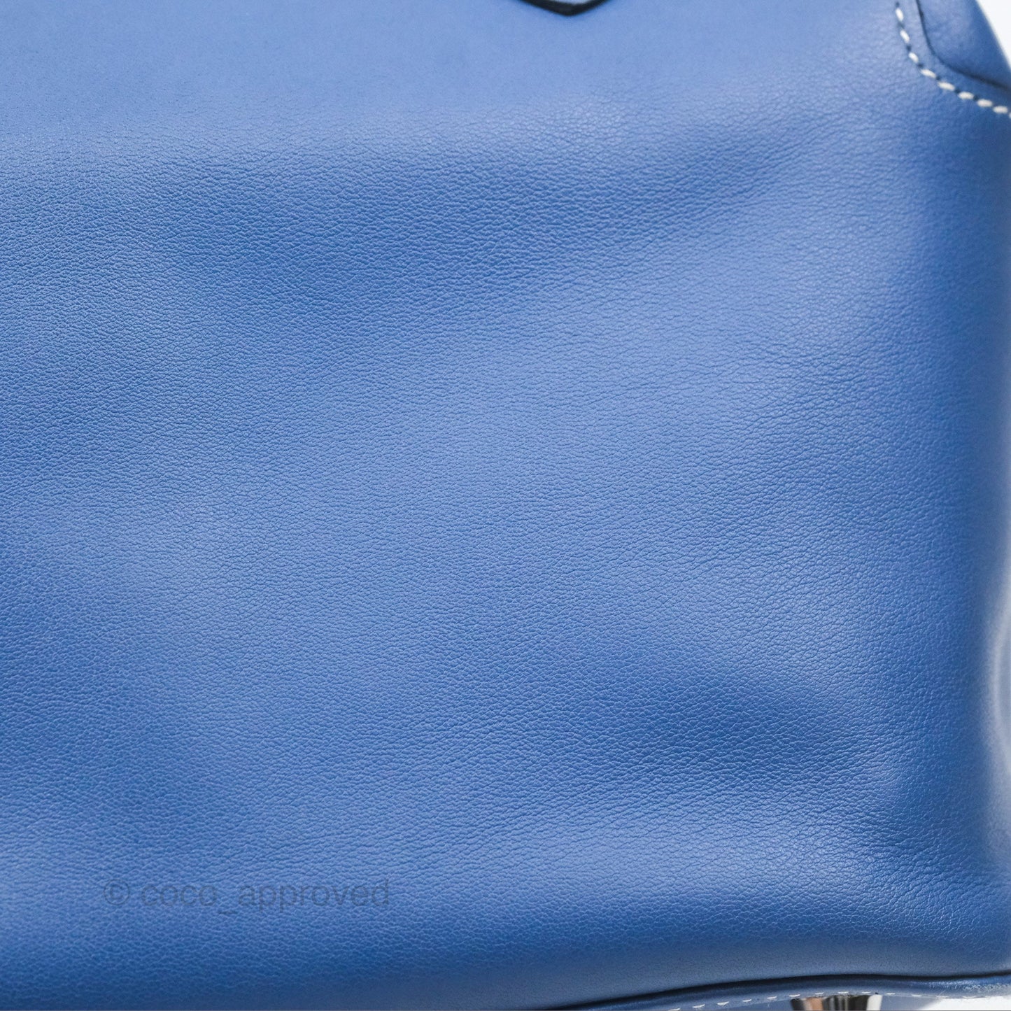 Hermès ToolBox 20 Bleu Agate R2 Swift Palladium Hardware
