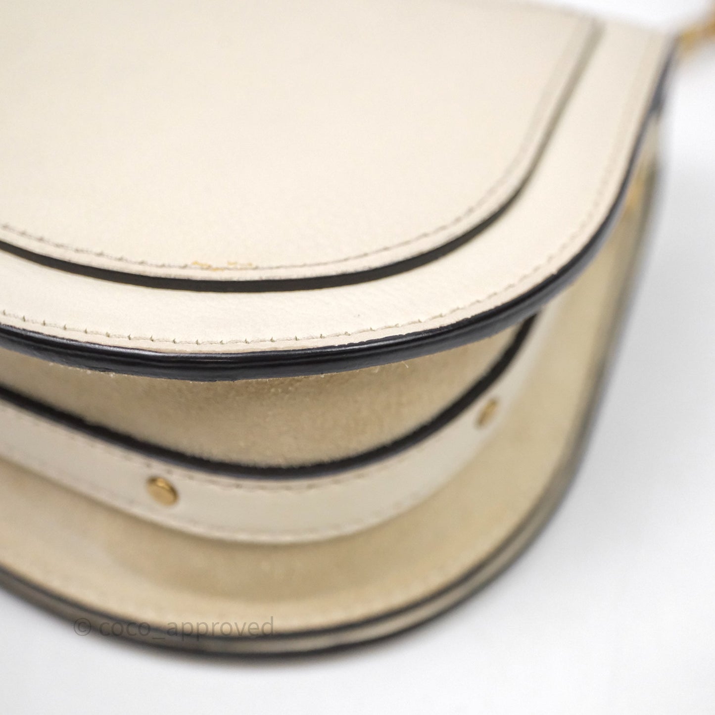 Chloé Nile Crossbody Bag White Calfskin
