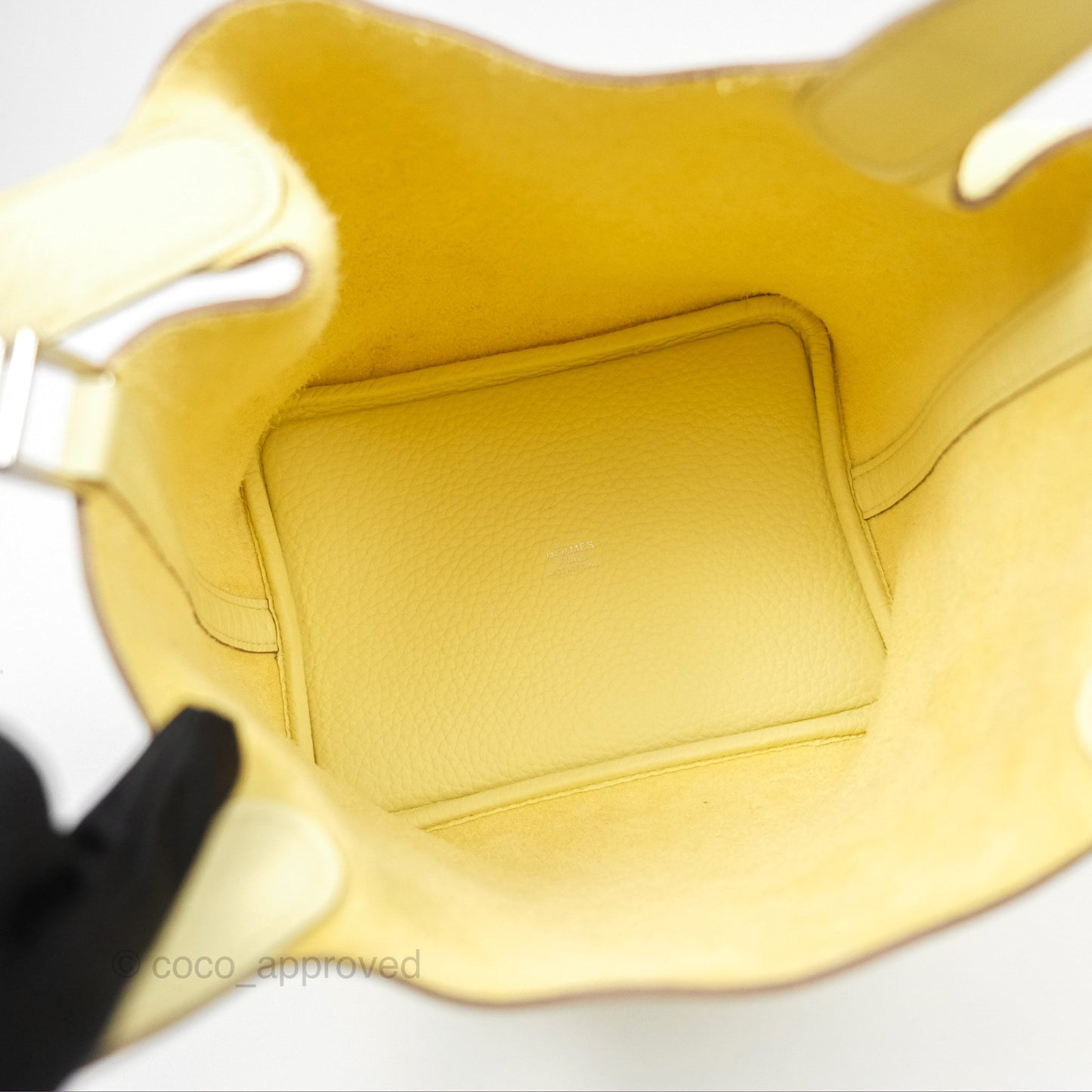 Hermès Picotin Lock 18 Jaune Milton I8 Clemence Palladium Hardware