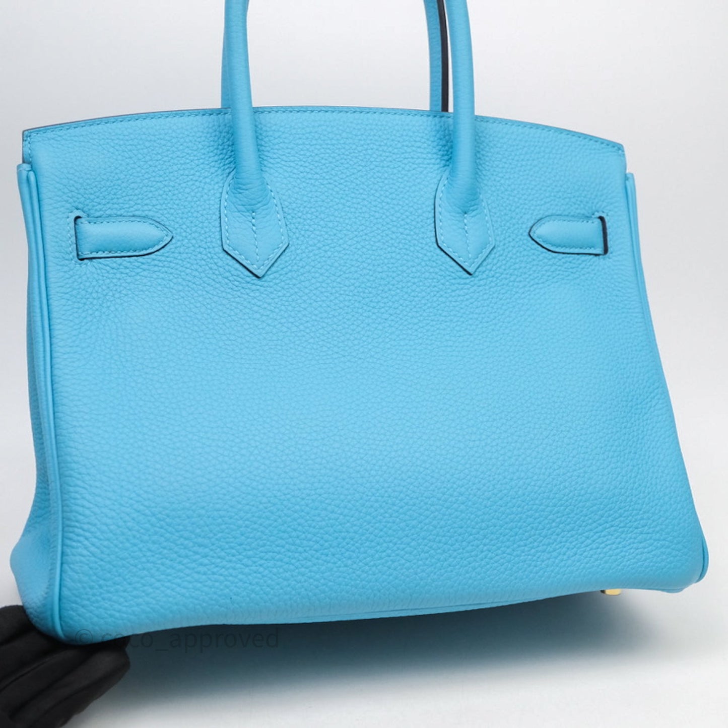 Hermès Birkin 30 Bleu De Nord P3 Togo Gold Hardware