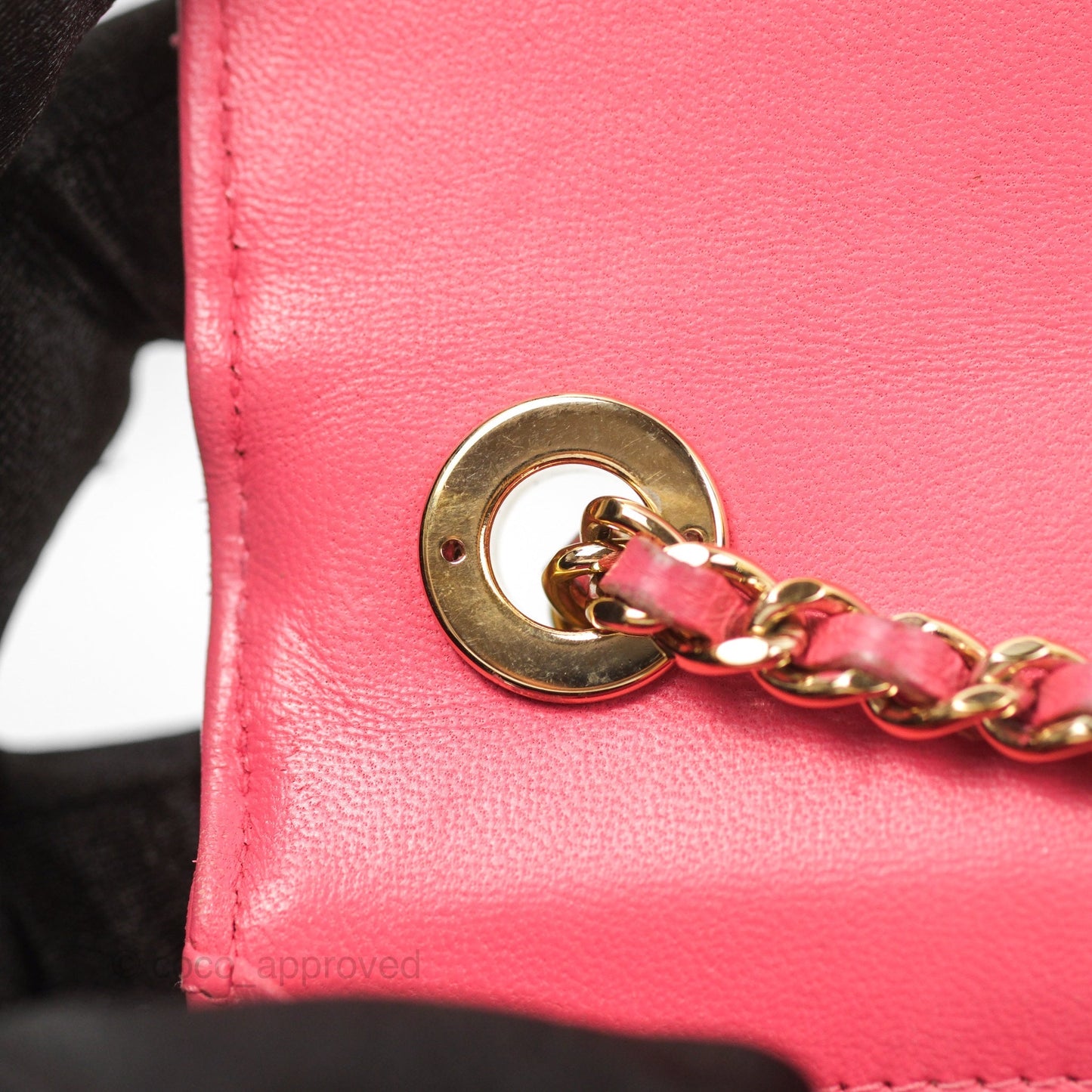Chanel Trendy CC WOC Pink Lambskin Gold Hardware