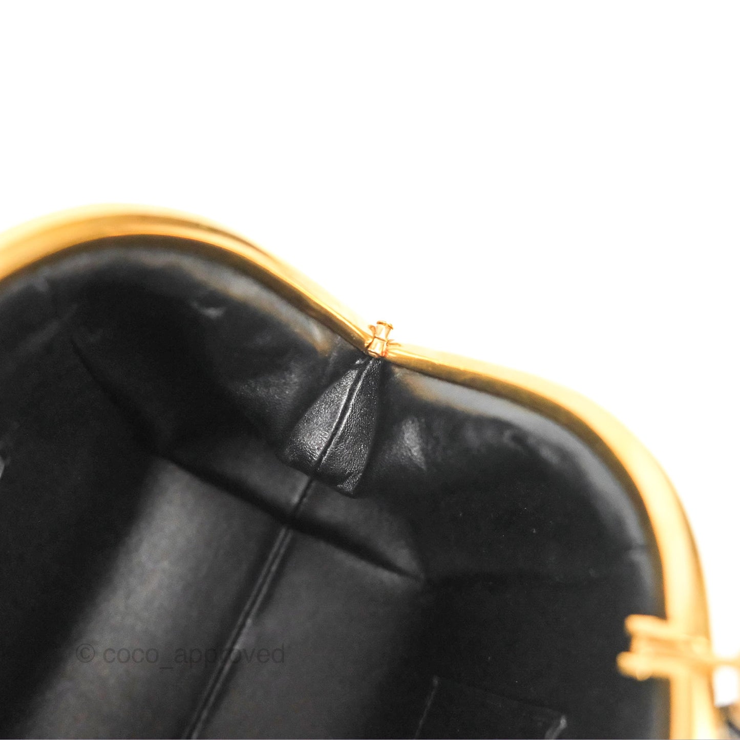 Chanel Paris Rome Colosseum Lock Bag Black Calfskin Antique Gold