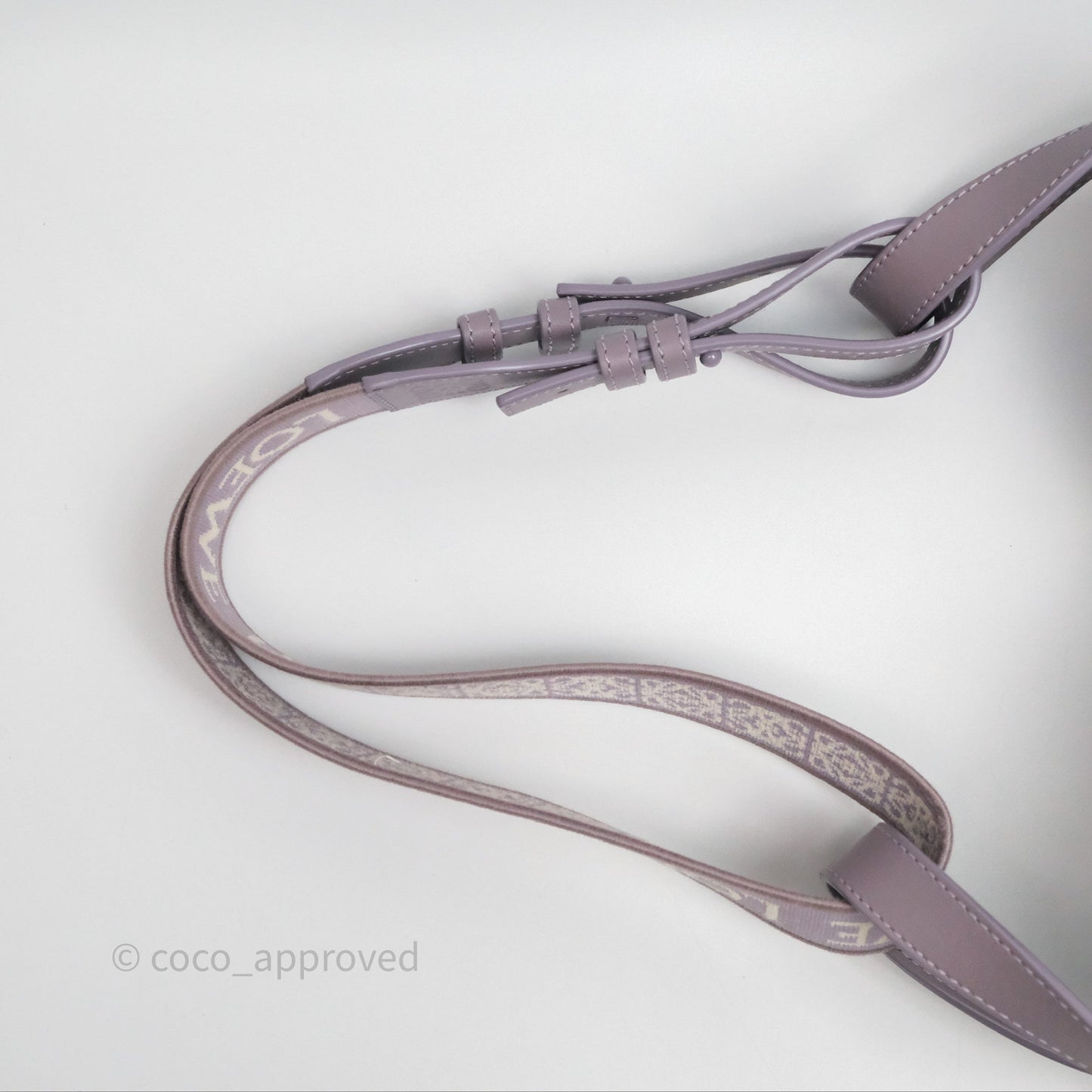 Loewe Small Hammock Shoulder Bag Calfskin Purple