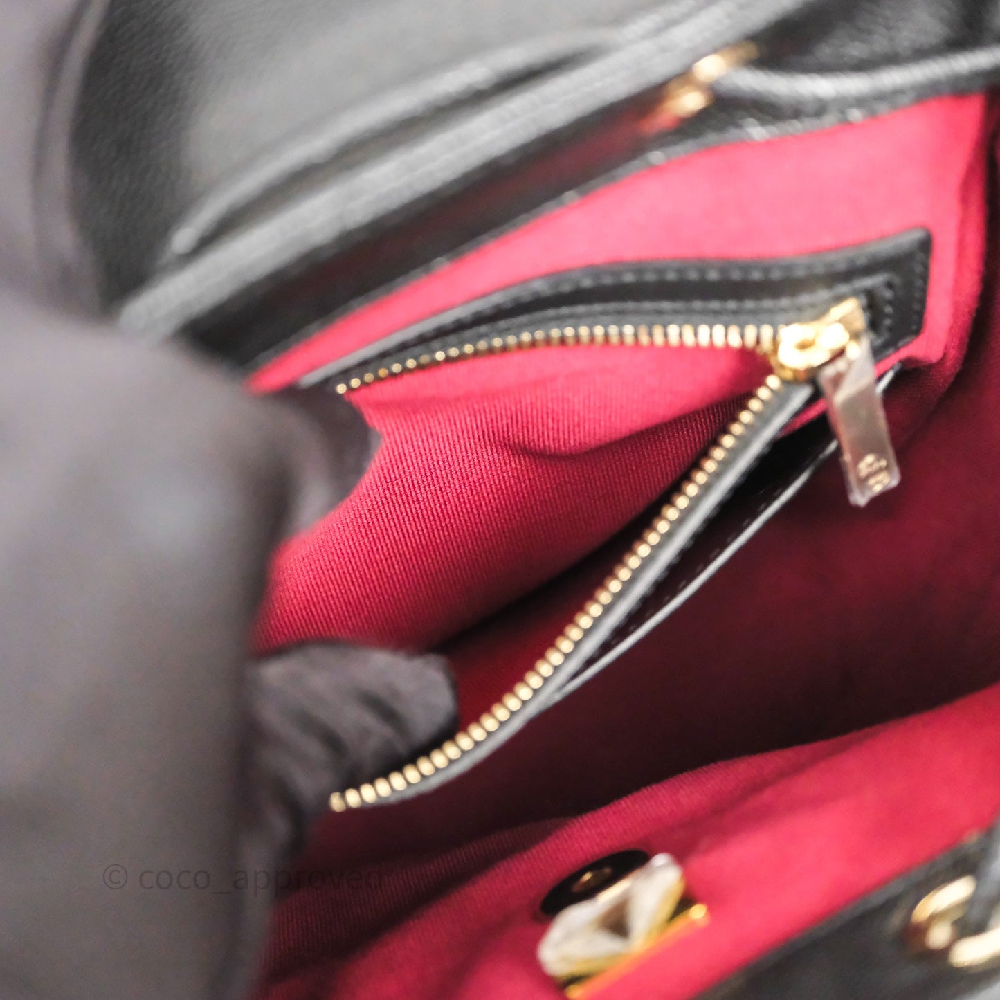Chanel Urban Spirit Mini Black Caviar Backpack
