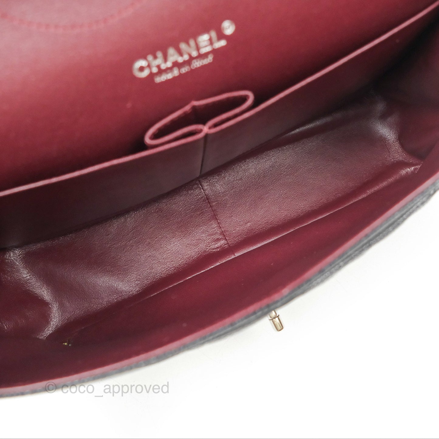 Chanel Jumbo Double Flap Black Caviar Silver Hardware⁣⁣