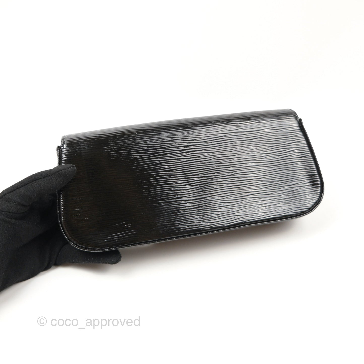 Louis Vuitton Sobe Clutch Black Electric Epi
