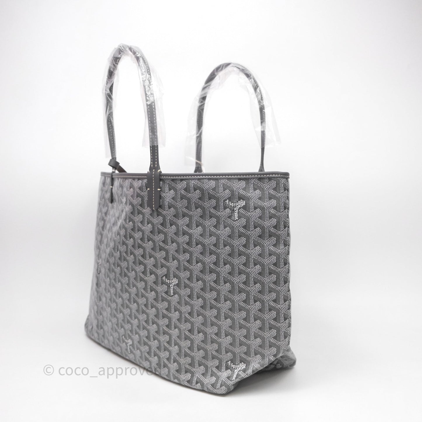 Goyard St Louis Tote PM Grey