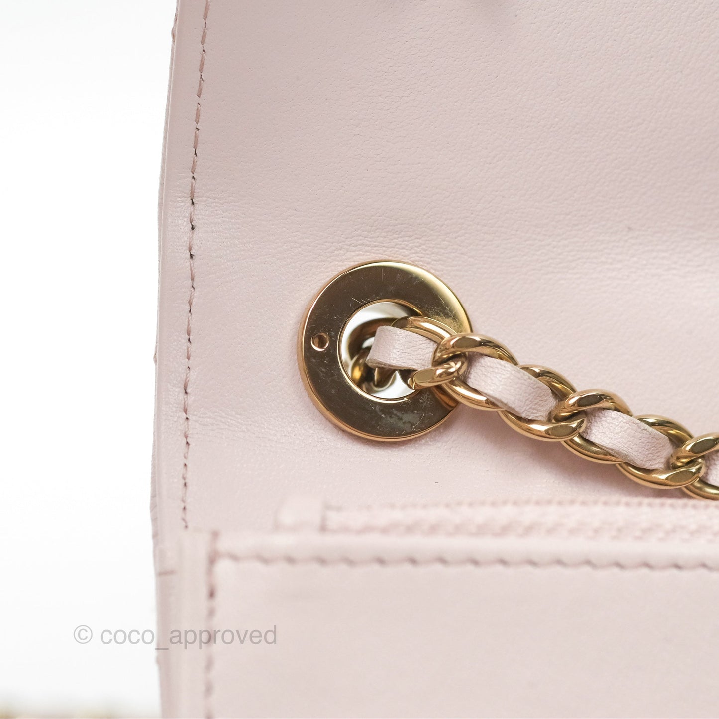 Chanel Trendy CC WOC Quilted Pink Lambskin Gold Hardware