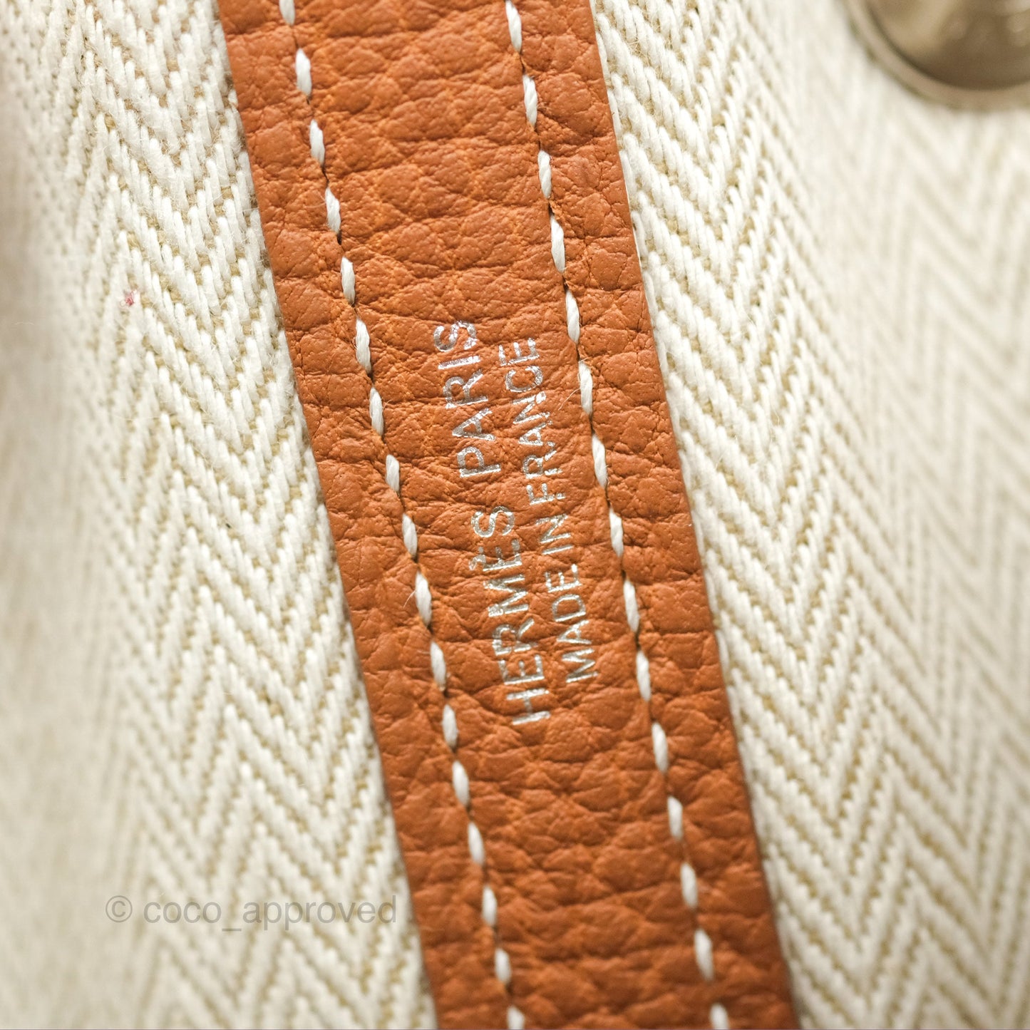 Hermès Garden Party 30 Gold Negonda