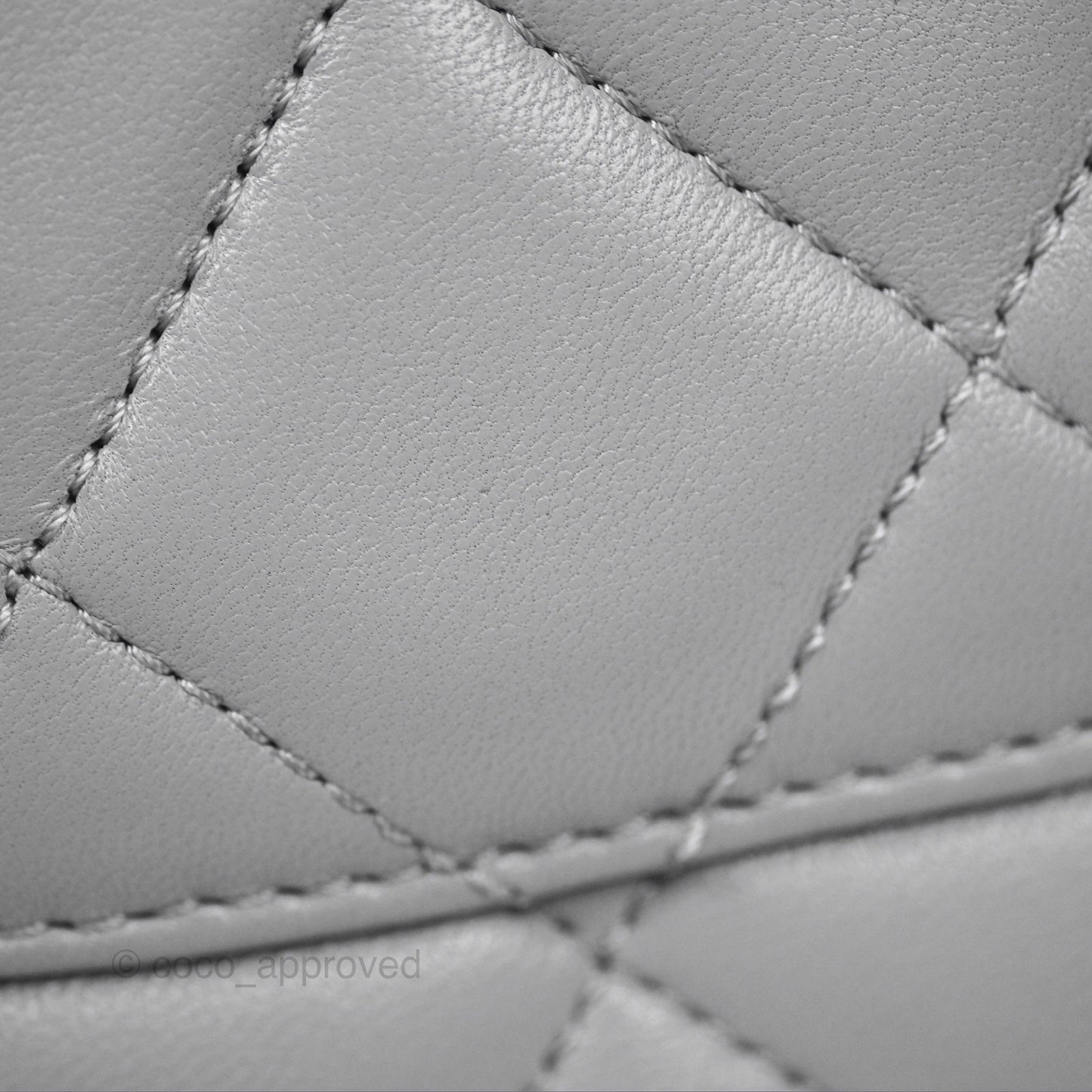 Chanel Small Trendy CC Grey Lambskin Gold Hardware
