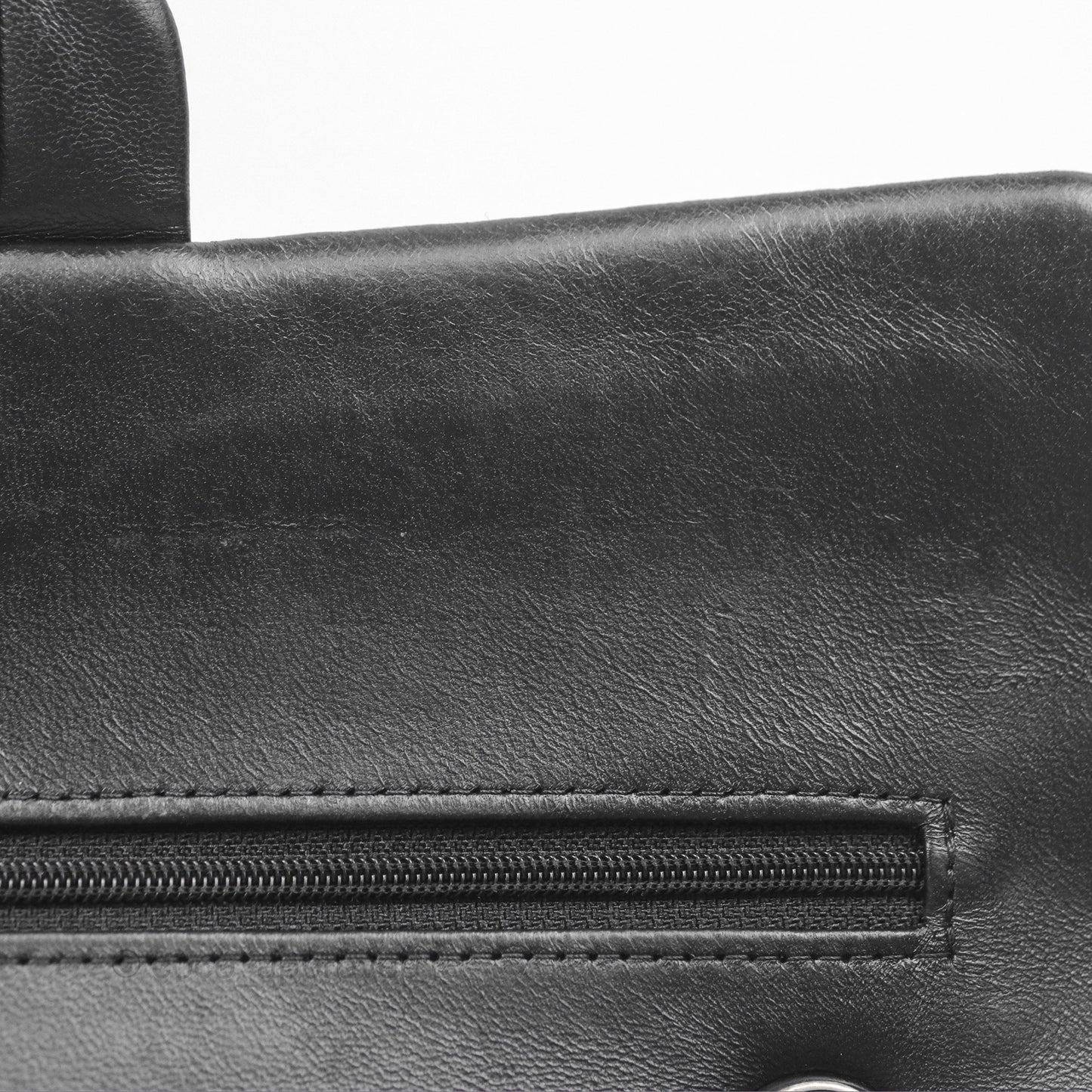 Chanel Classic M/L Medium Flap Chevron So Black Calfskin