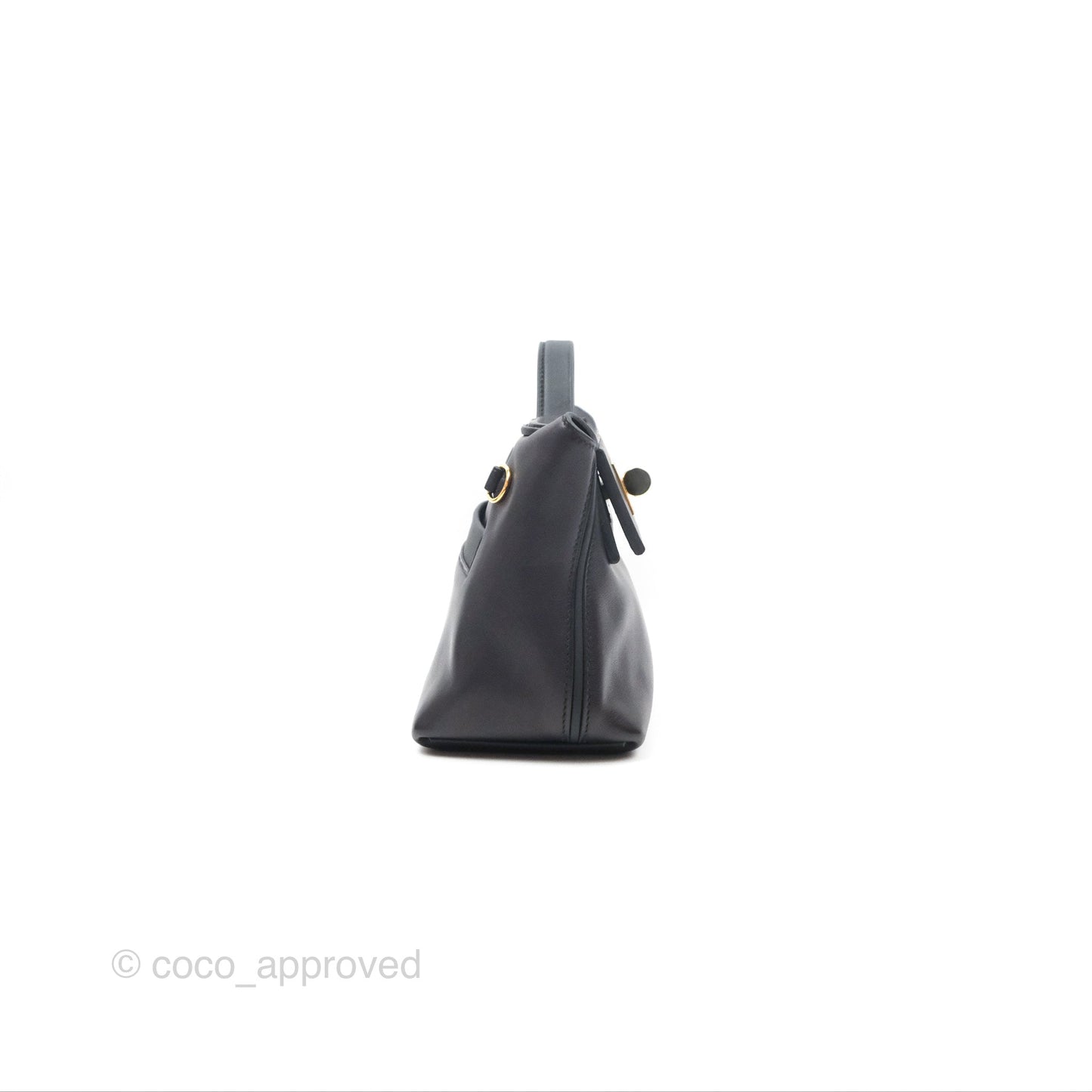 Hermès 24/24 21 Mini Black Swift Gold Hardware