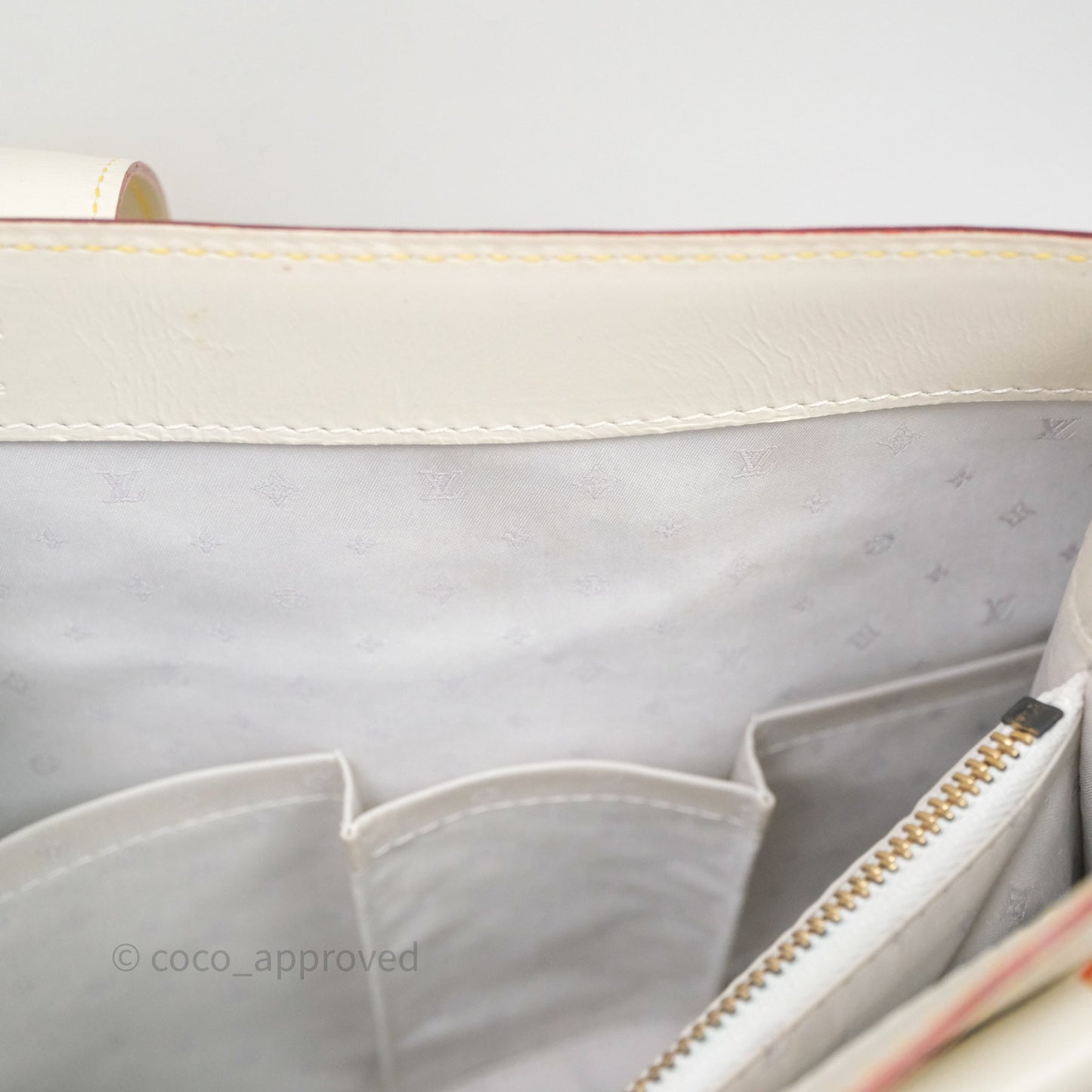 Louis Vuitton Le Fabuleux Bag White Suhali