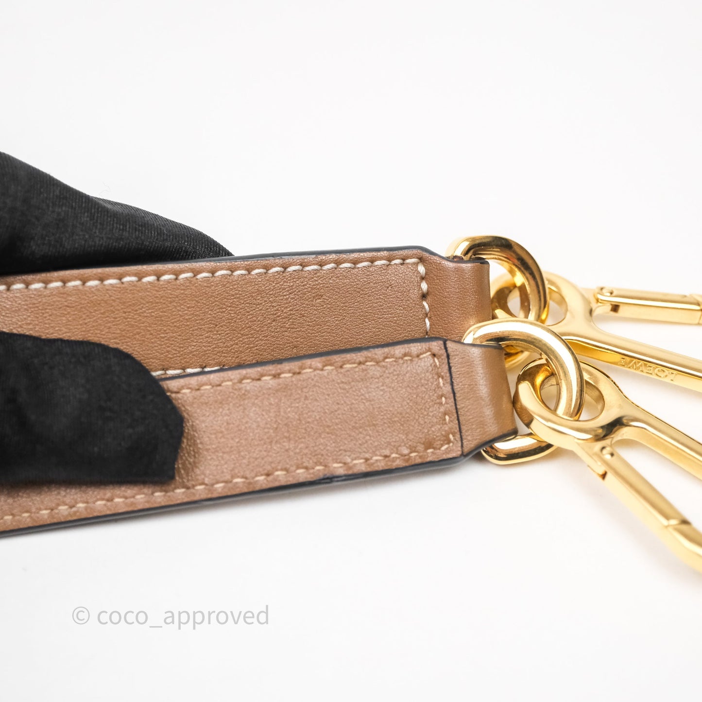 Loewe Small Puzzle Bag Sand Mink Grained Calfskin