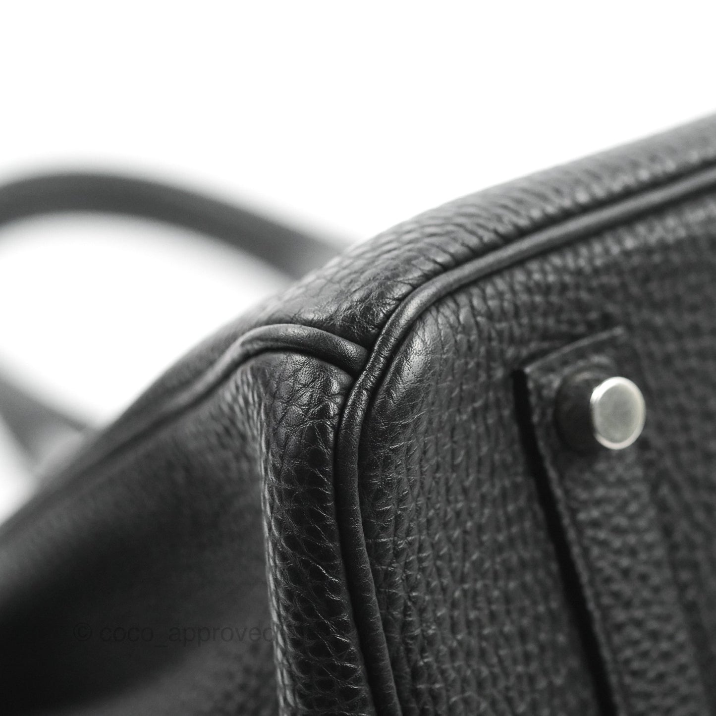Hermès Birkin 35 Black Togo Palladium Hardware
