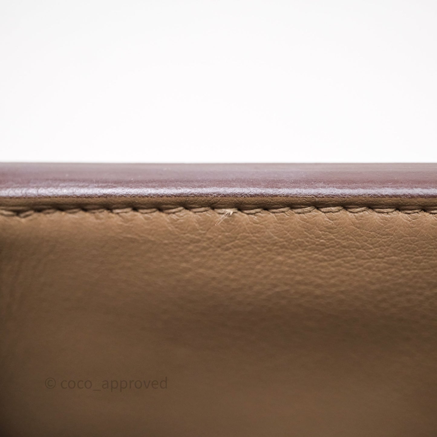Hermès 24/24 21 Mini Etoupe 18 Evercolor/Swift Gold Hardware