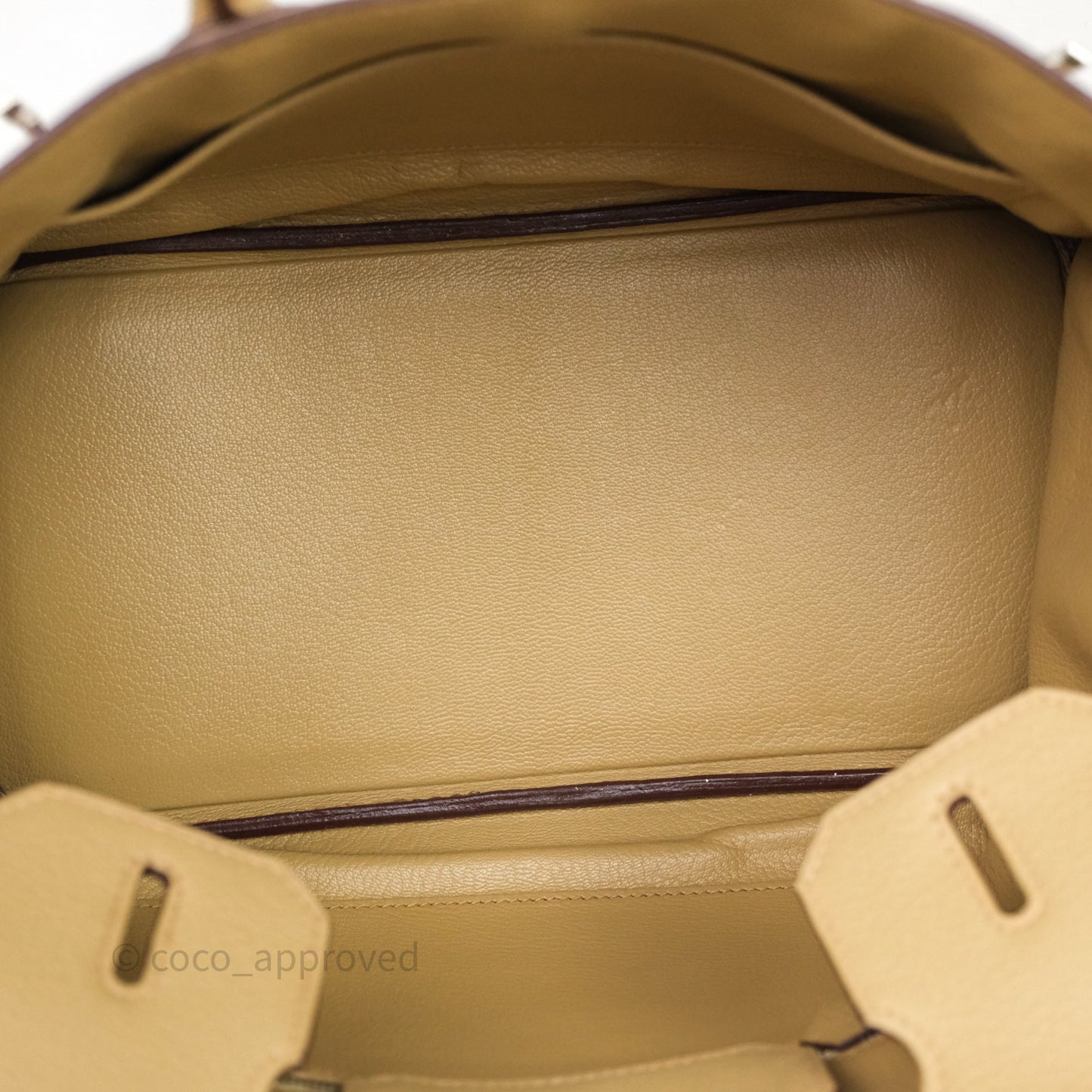Hermès Birkin 30 Tabac-Camel 24 Togo Palladium Hardware