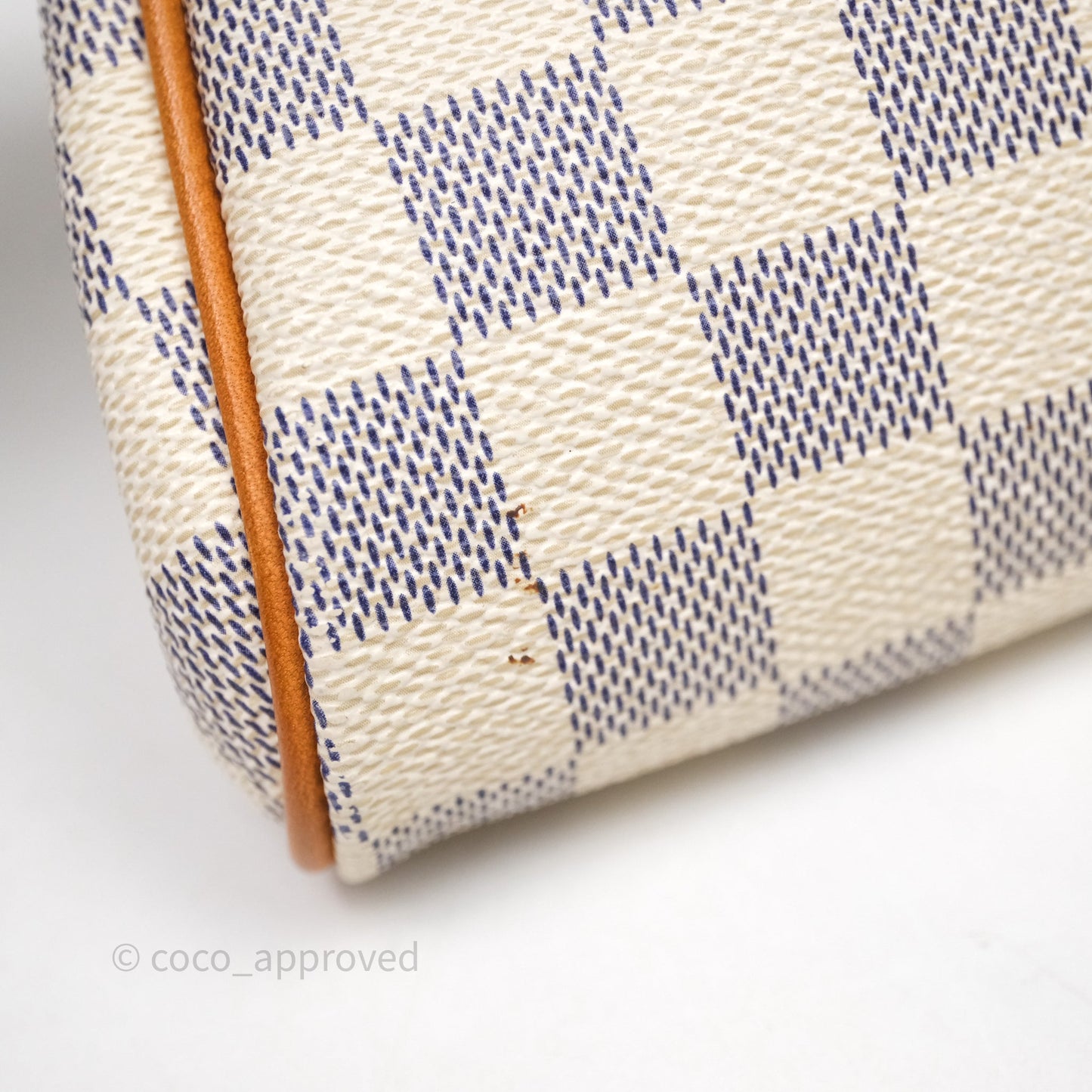 Louis Vuitton Eva Damier Azur Canvas Shoulder Bag