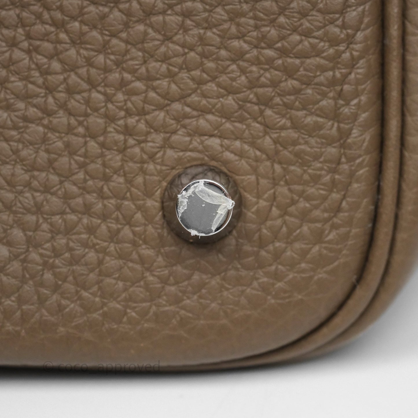 Hermès Picotin 22 Etoupe Clemence Palladium Hardware