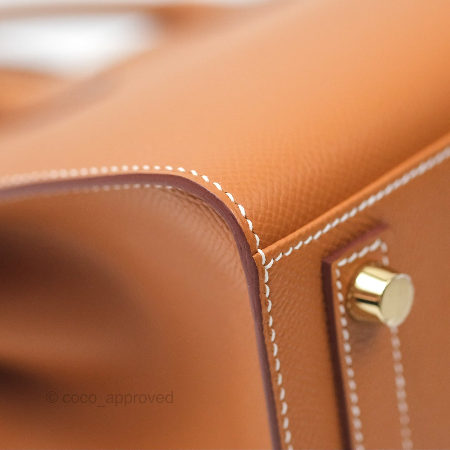 Hermes Birkin 25 Sellier Gold Epsom Gold Hardware