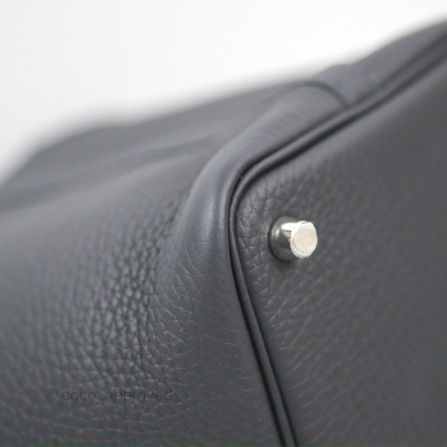 Hermès Picotin 18 Caban Clemence Palladium Hardware
