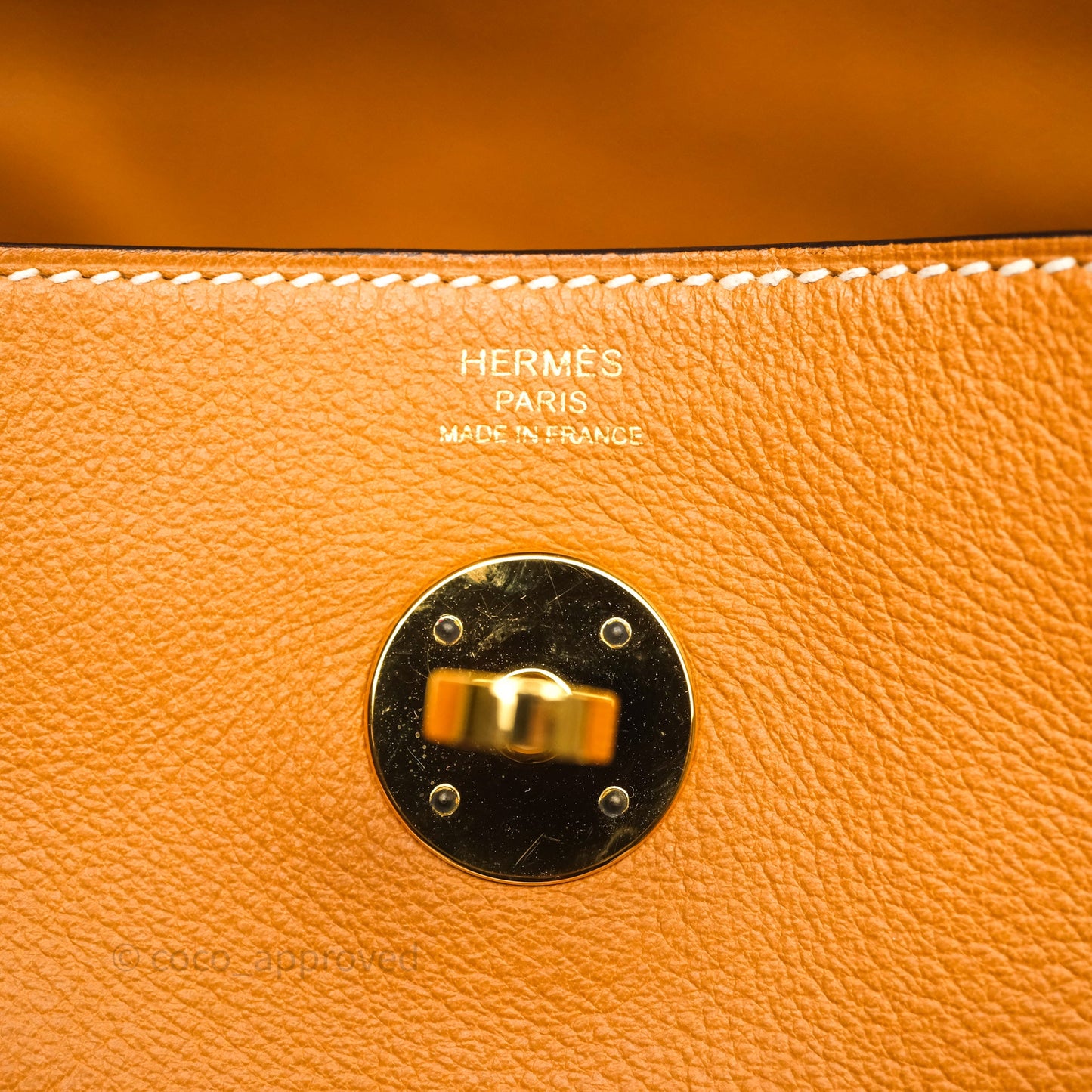 Hermès Lindy 26 Toffee 1H Taurillon Clemence Gold Hardware
