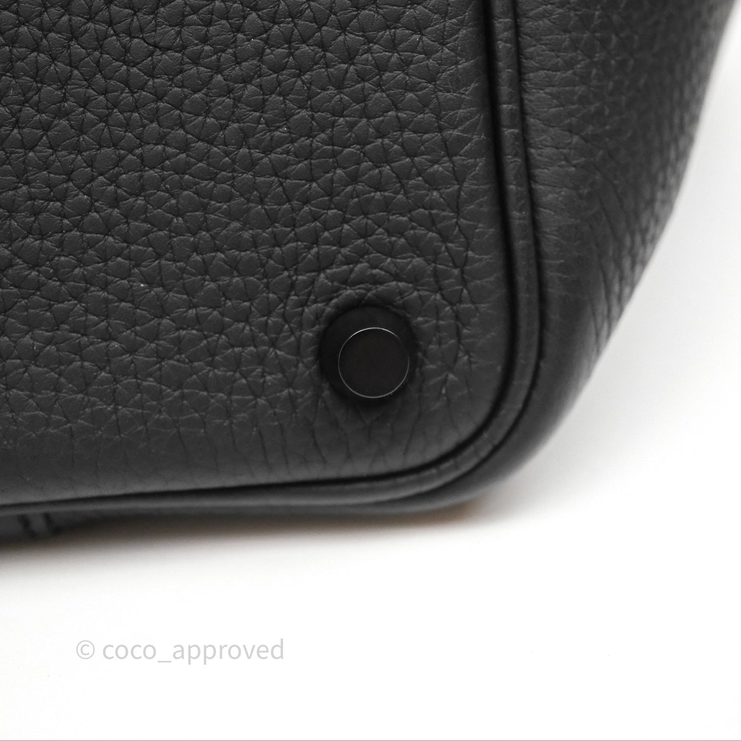 Hermès Picotin 18 Black Noir Clemence So Black Hardware