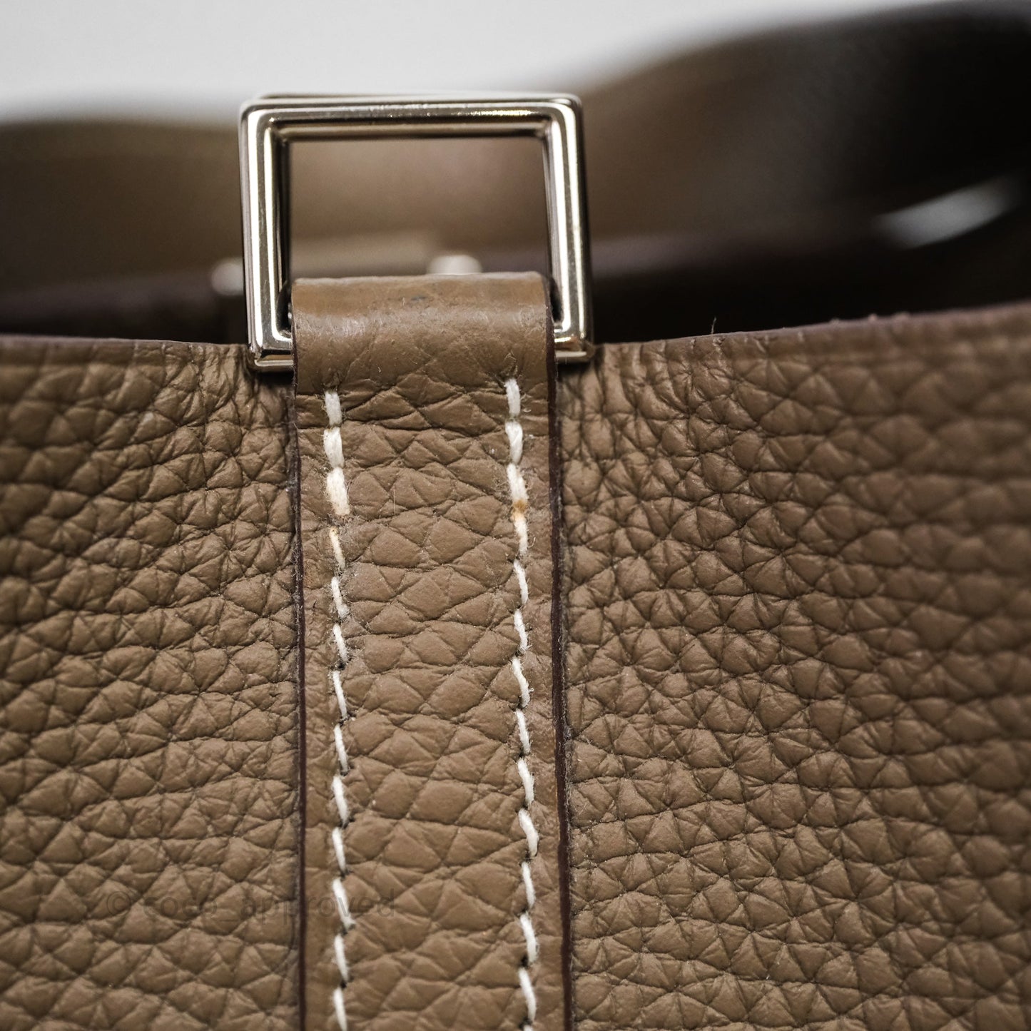Hermès Picotin Lock 18 Etoupe Clemence Palladium Hardware