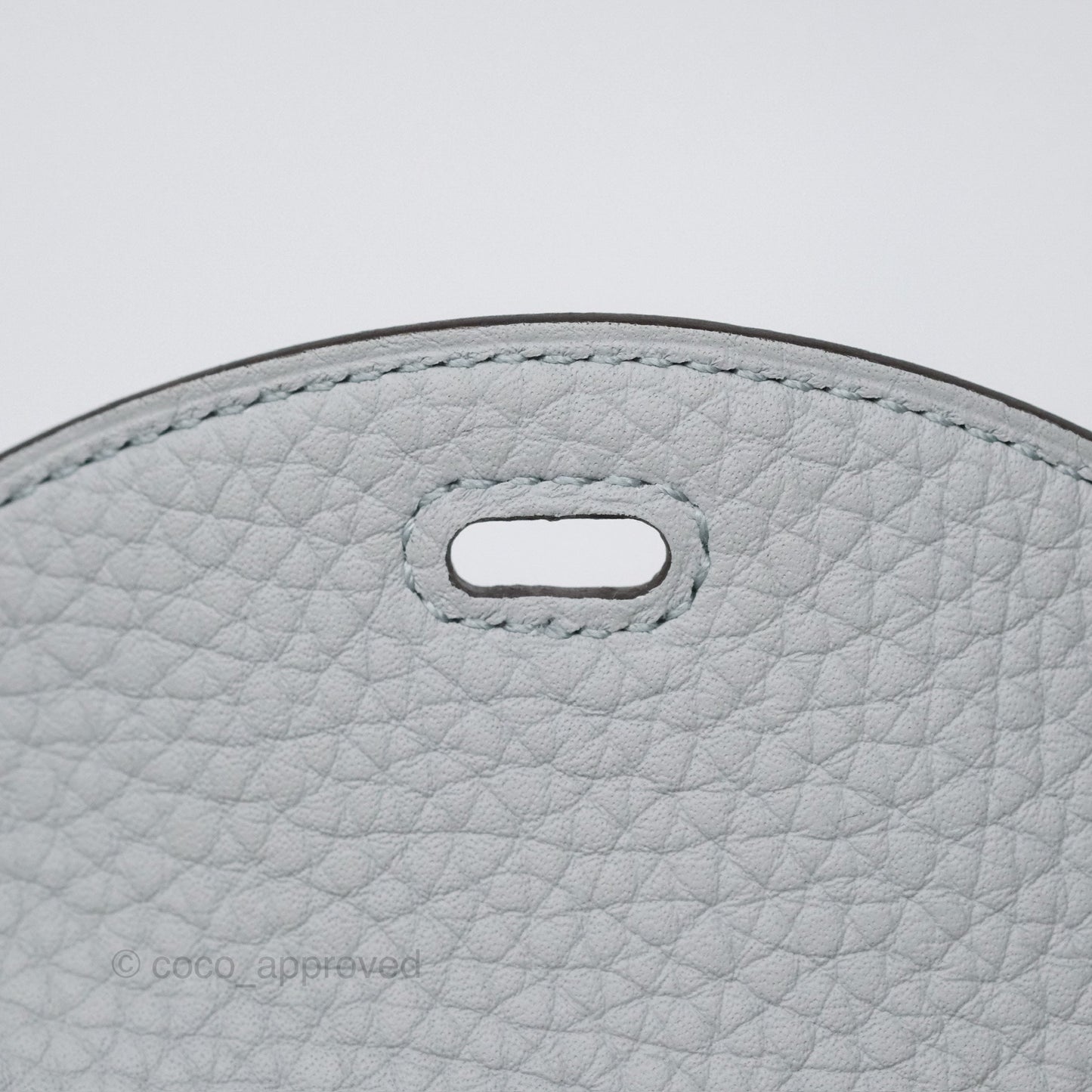 Hermès Mini Lindy 20 Blue Glacier 8U Clemence Gold Hardware