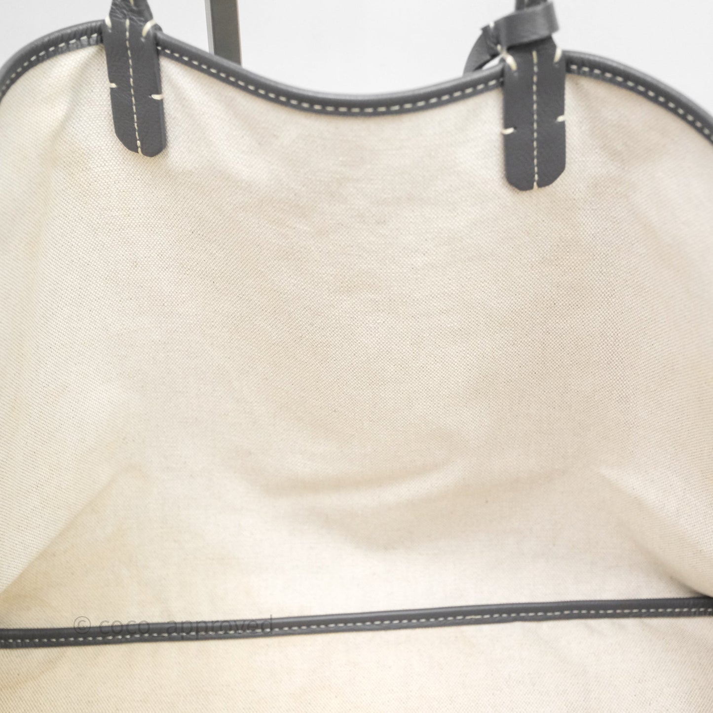 Goyard St Louis Tote PM Grey