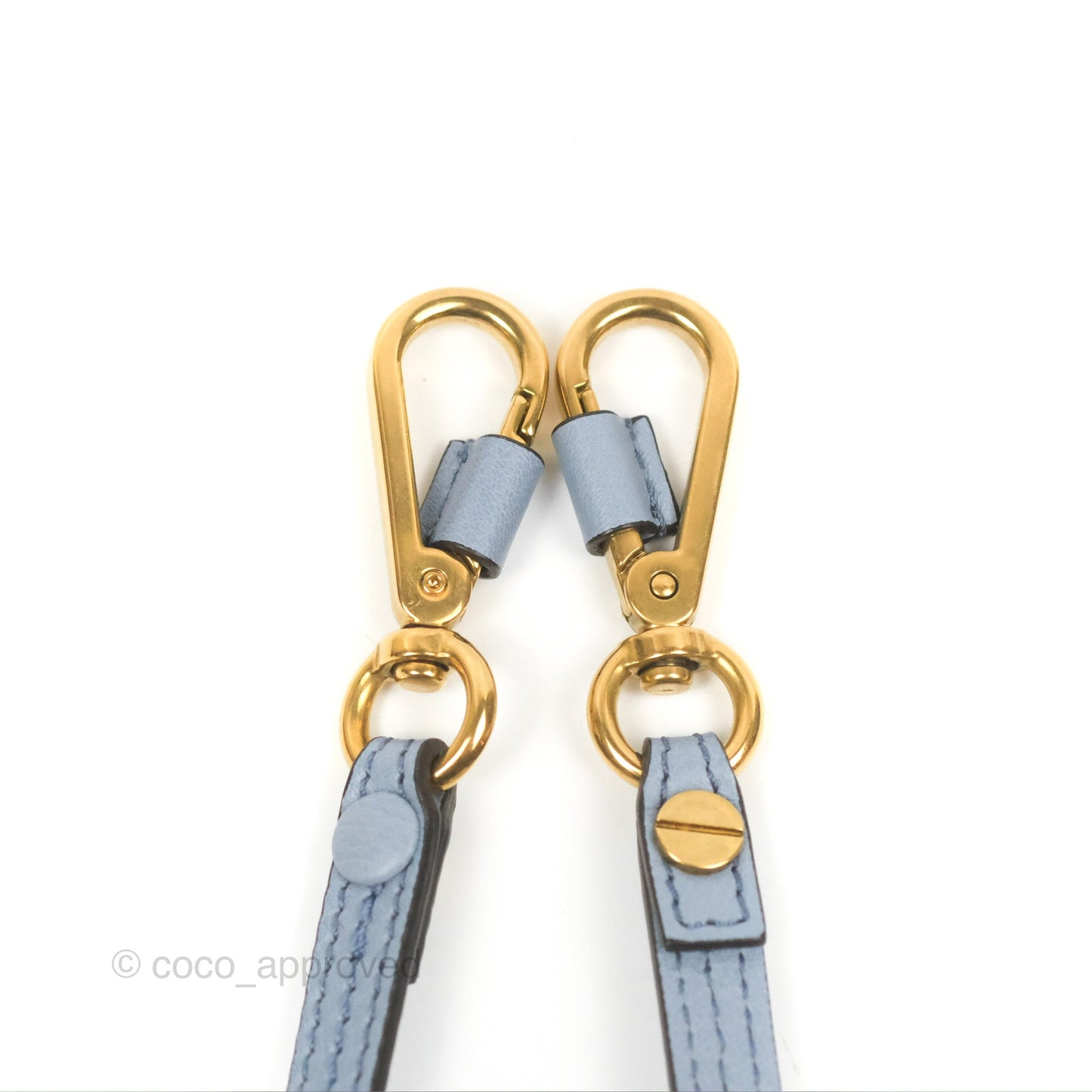 Chloé Nile Crossbody Bag Blue Calfskin